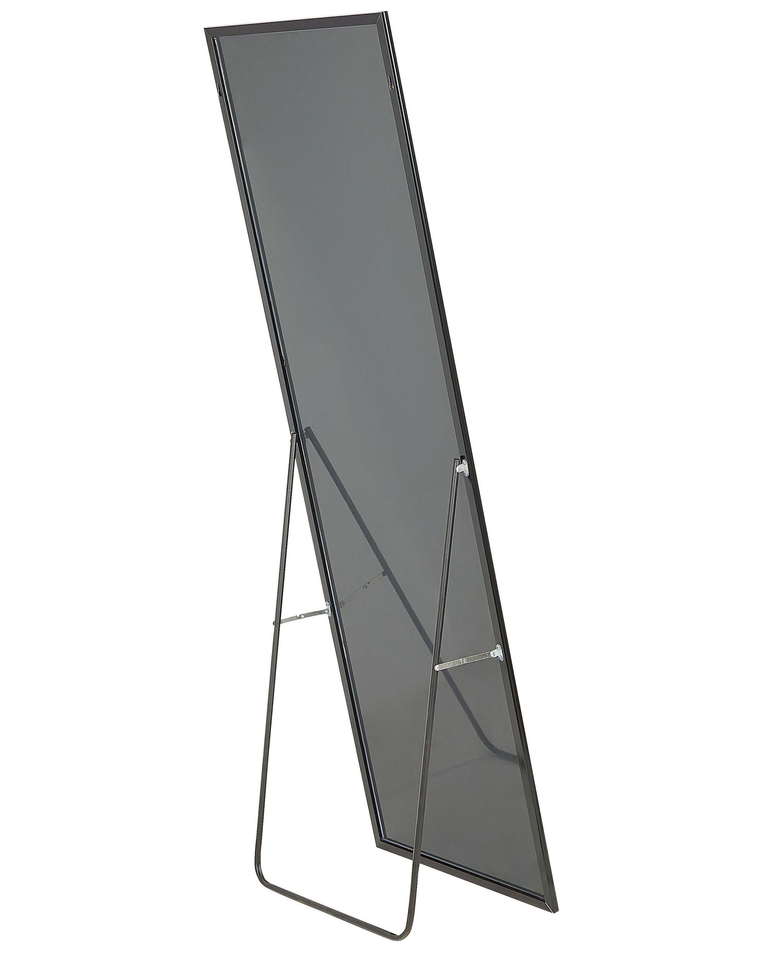 Beliani Standspiegel aus Aluminium Industriell BEAUVAIS