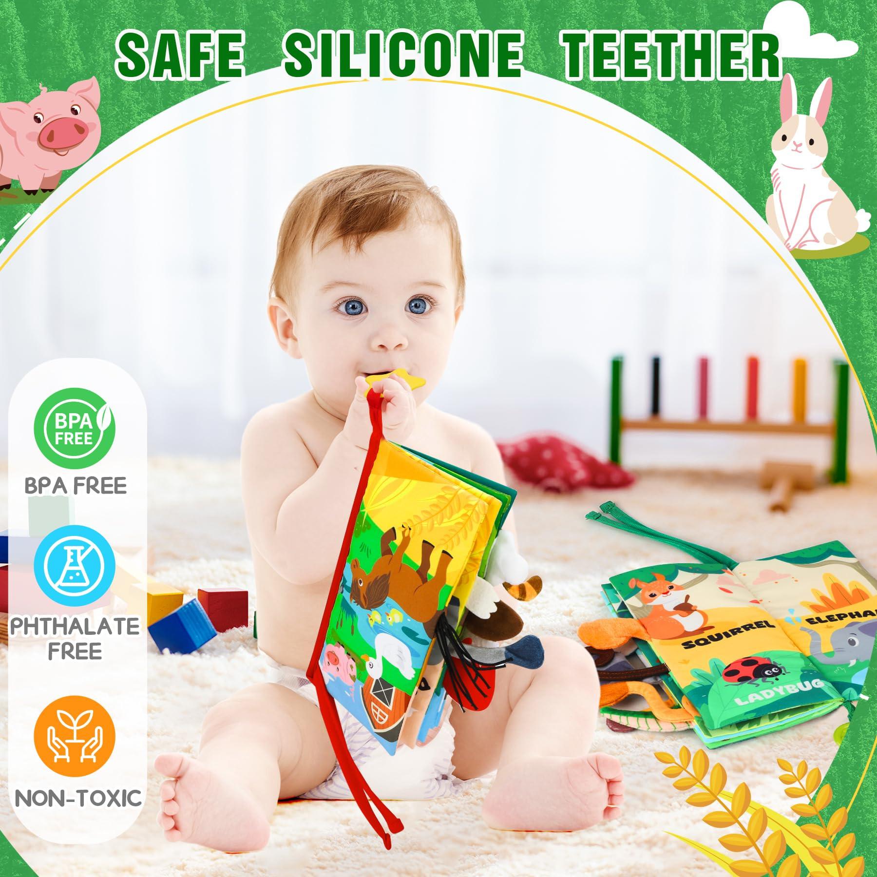 Activity-board Babybuch Knisterbuch Stoffbuch Fühlbuch Baby