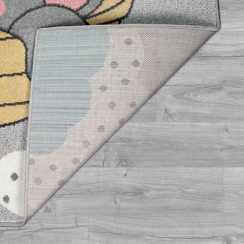 Paco Home Kinder Teppich Kinderzimmer Elefant Wolke