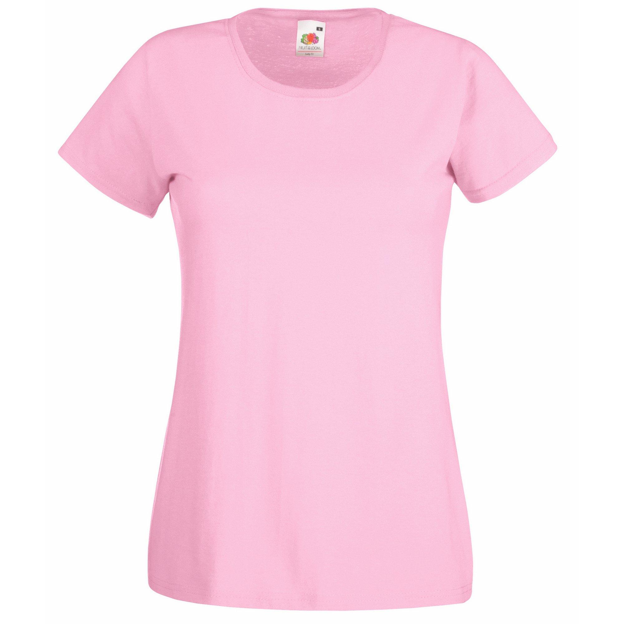 Fruit of the Loom LadyFit T-Shirt 5er Pack