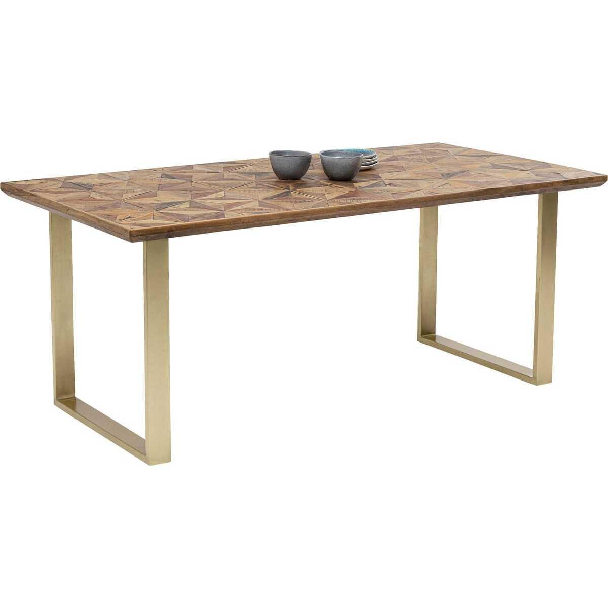 KARE Design Tisch Stars Messing 180x90