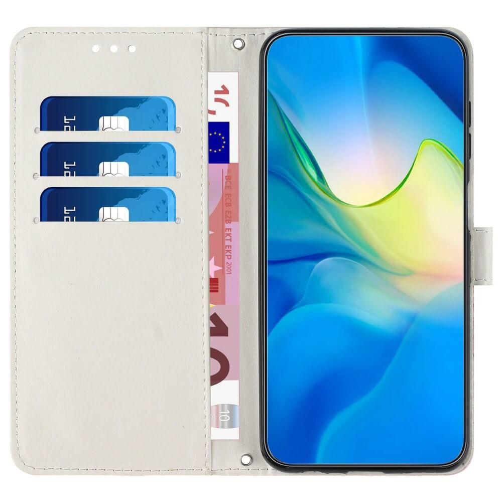 Cover-Discount iPhone 14 Plus - Leder Hülle Blue Marble