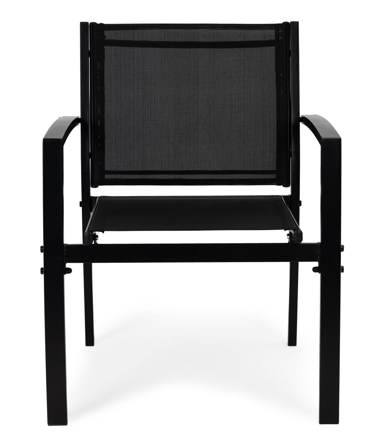 Northix Gartenmöbel-Set: Tisch, Bank, Sessel, Metall