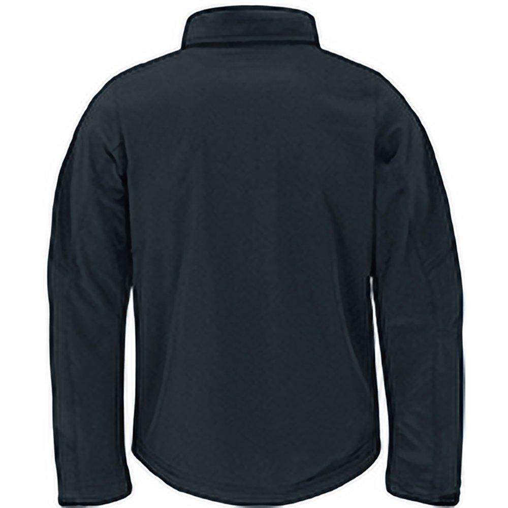 B and C B&C SoftshellJacke mit Kapuze, FleeceInnenfutter, atmungsaktiv, wasserabweisend, winddicht