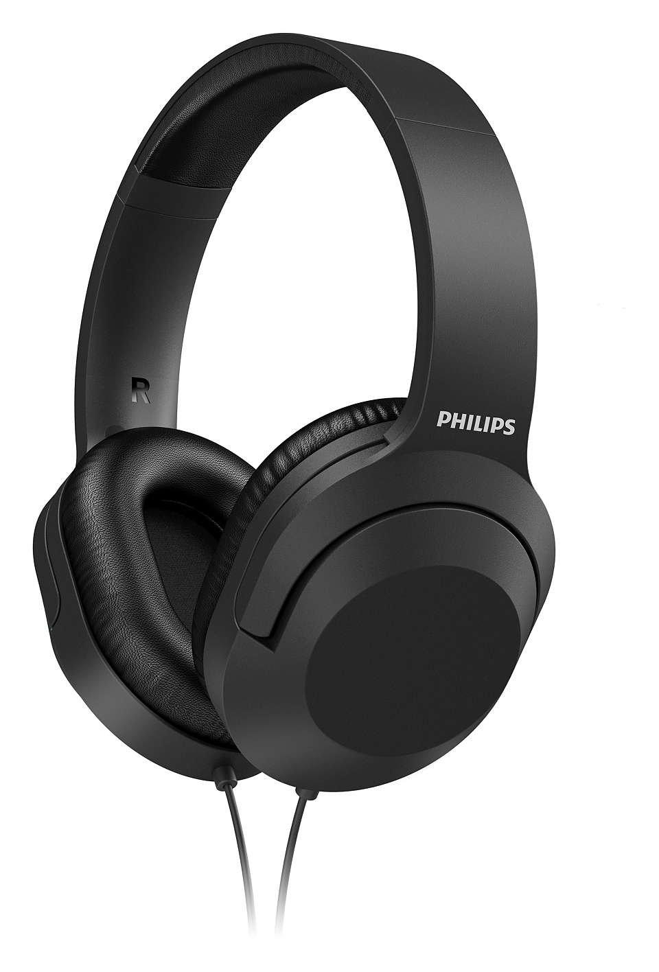 PHILIPS Philips TAH2005BK00 Kopfhörer & Headset Kabelgebunden Kopfband Musik Schwarz