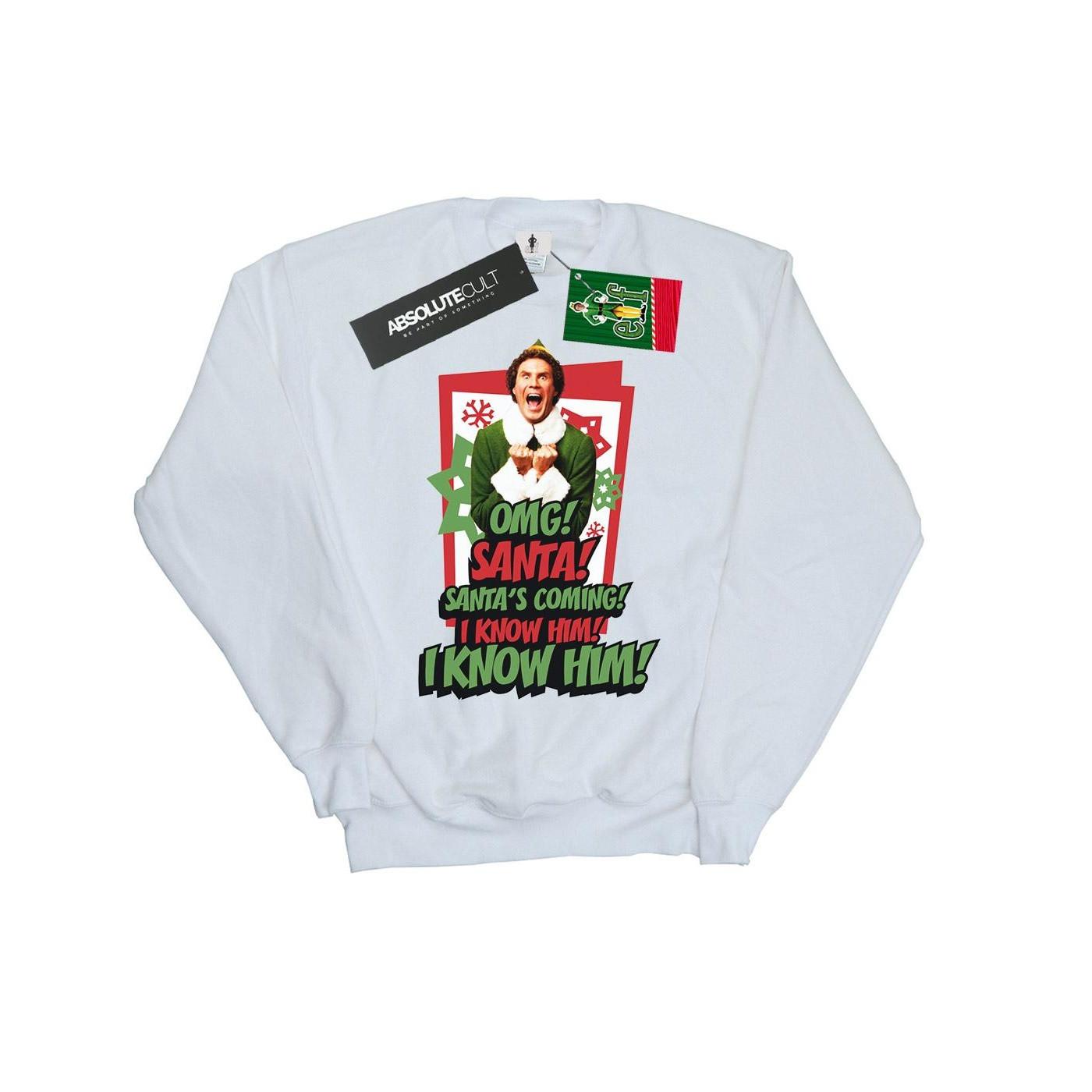 Elf OMG Santa Sweatshirt