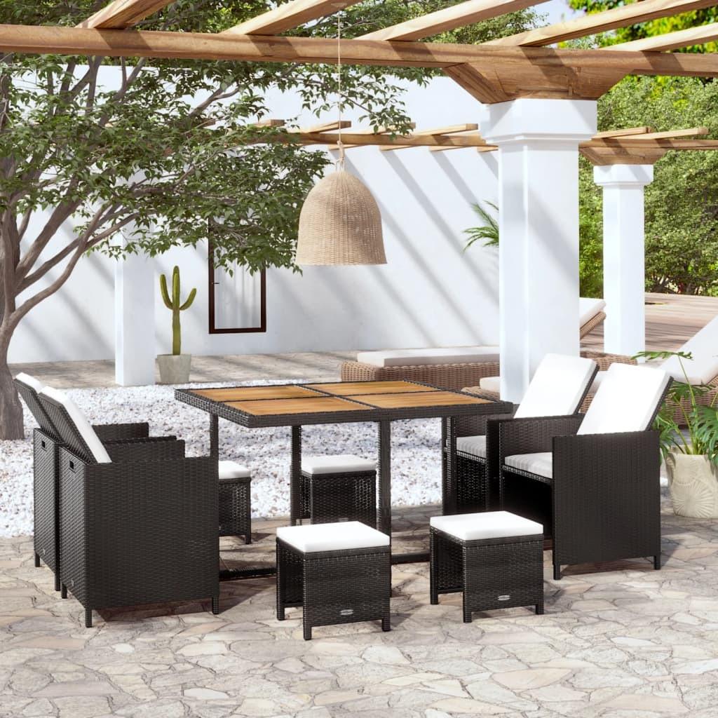 VidaXL Gartenmöbel-set poly-rattan