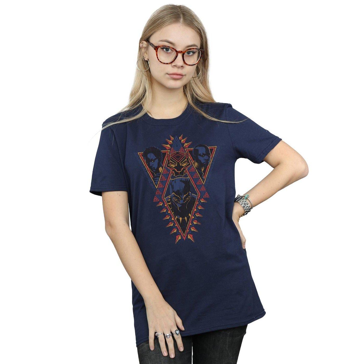 MARVEL Black Panther Tribal Mask T-Shirt