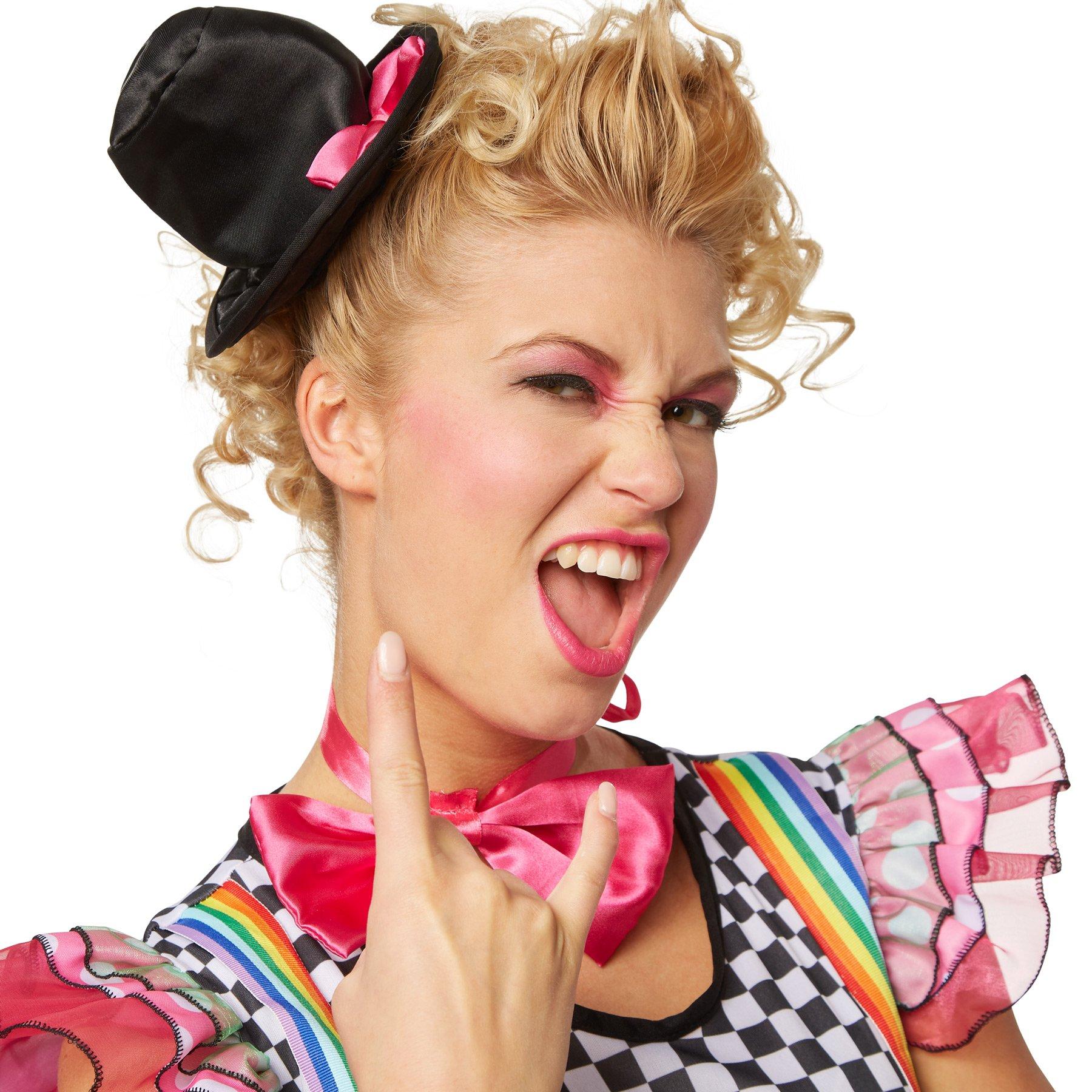 Tectake Frauenkostüm Neon Clown