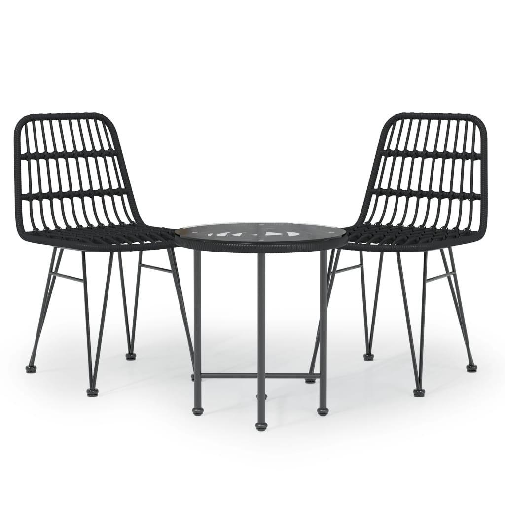 VidaXL Garten essgruppe poly-rattan