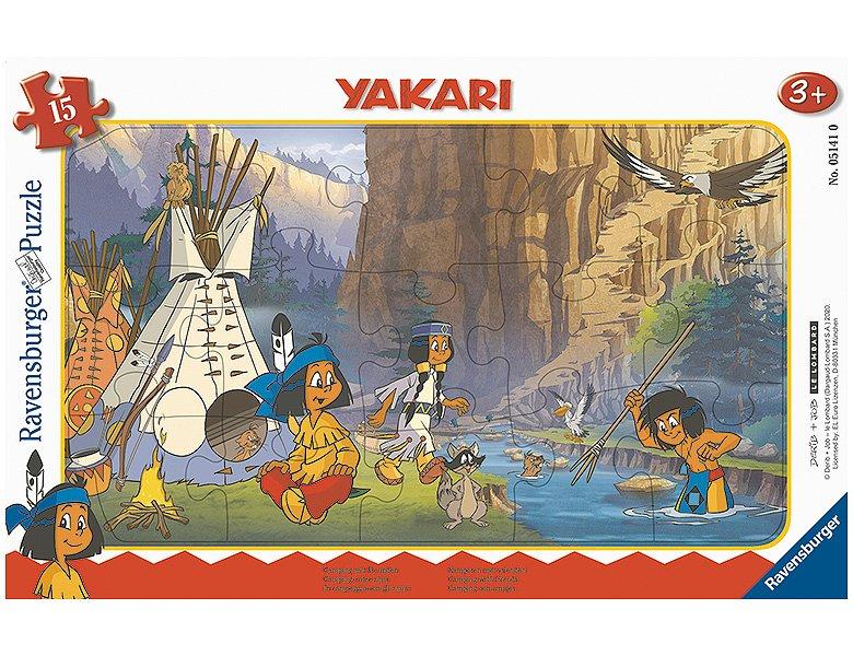 Ravensburger Puzzle Camping mit Freunden (15Teile)
