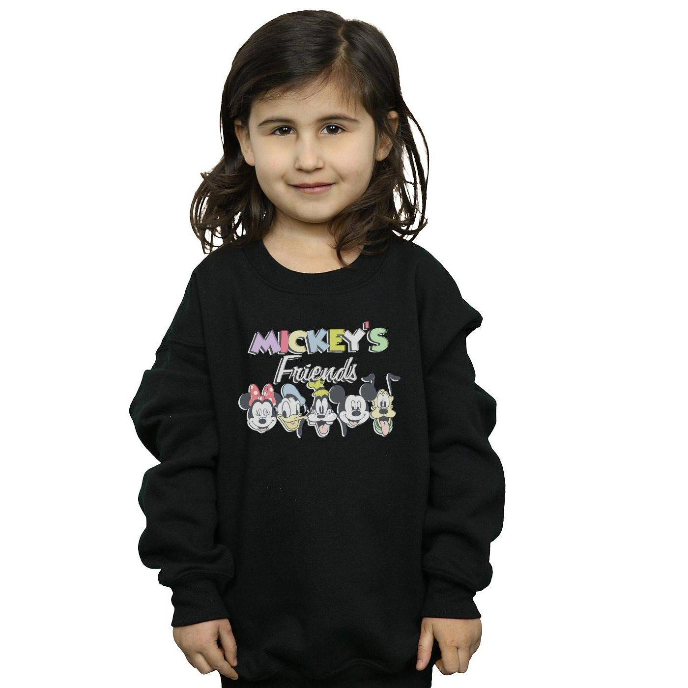 Disney Friends Faded Nostalgia Sweatshirt