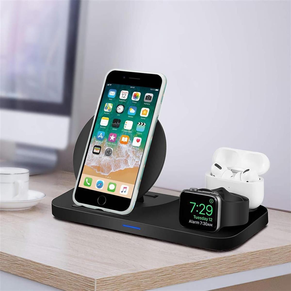 Cadorabo Hülle für Apple iPhone 7 PLUS 7S PLUS 8 PLUS aus TPU Silikon mit Muster Mosaik