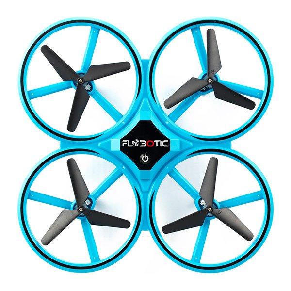 Silverlit Flashing Drohne blau, 2.4 GHz