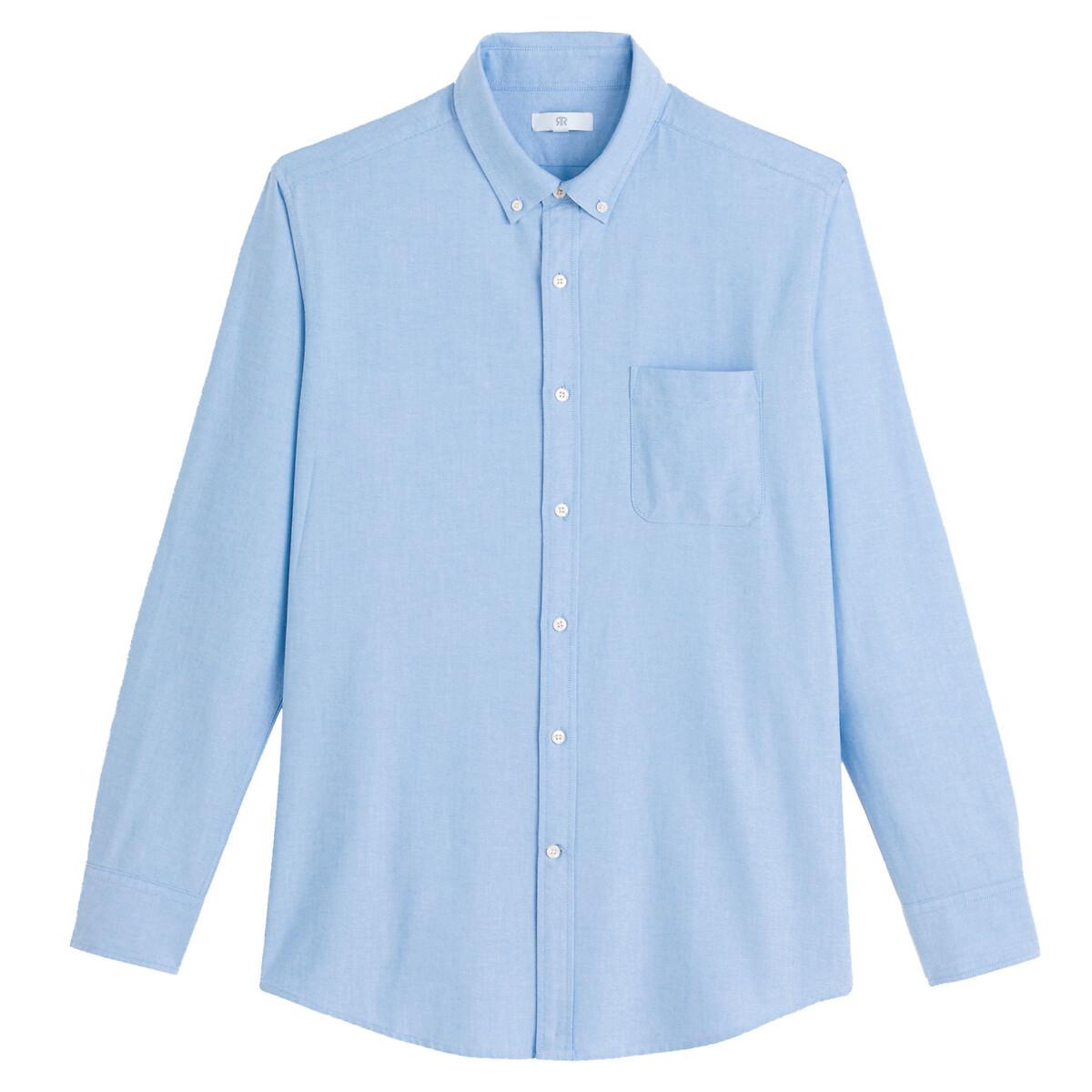 La Redoute Collections Oxford Straight Fit Button-Down Kragen Hemd
