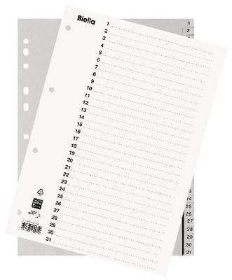 Biella BIELLA Register PP grau A4 471431.00 1-31