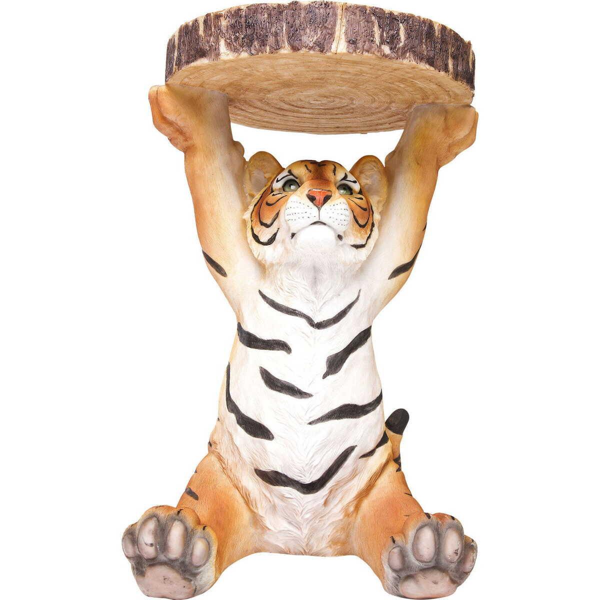 KARE Design Beistelltisch Animal Tiger Ø35cm