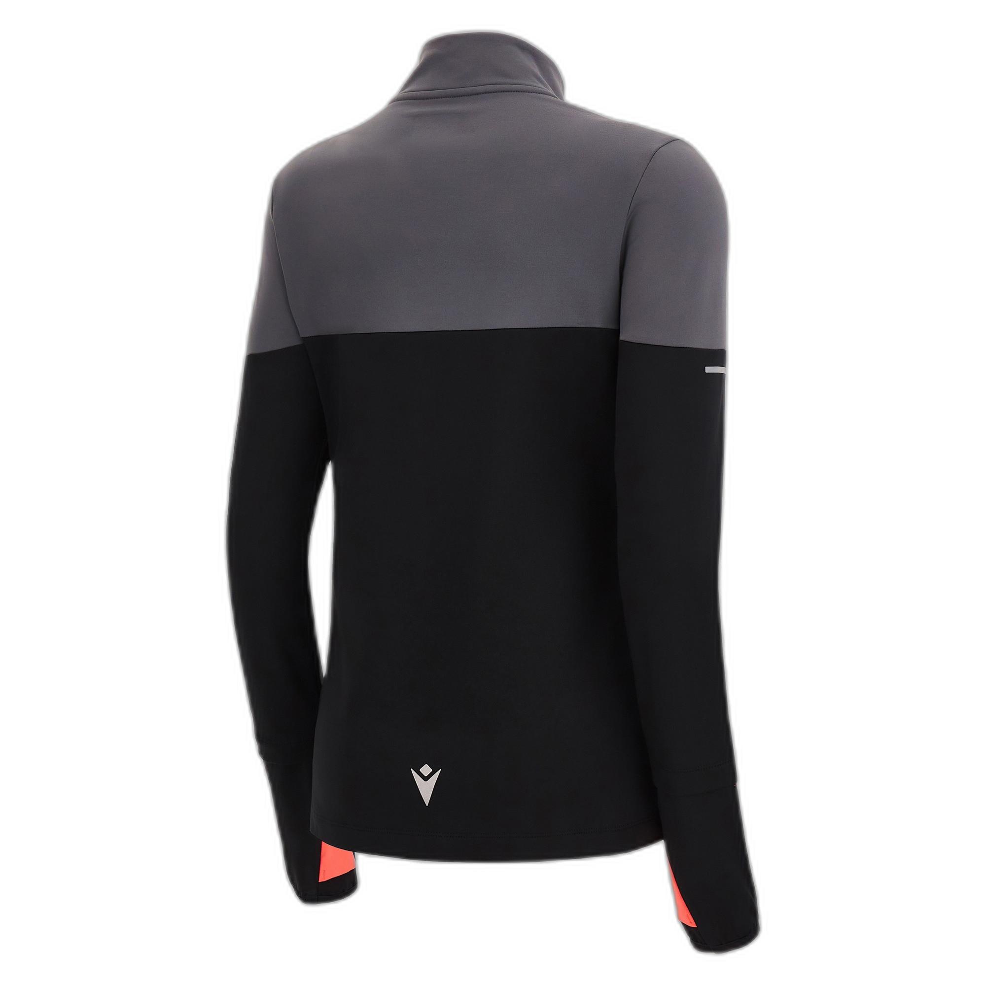 macron sweatshirt 1/4 reißverschluss damen fcc deliaer