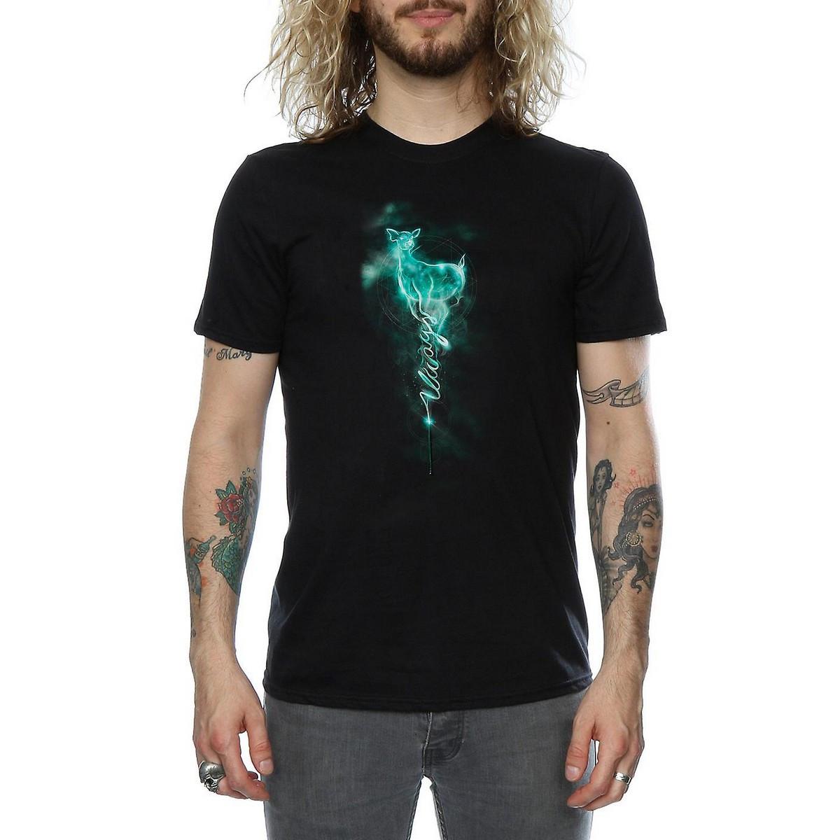 Harry Potter Always T-Shirt mit Hirschbock-Print