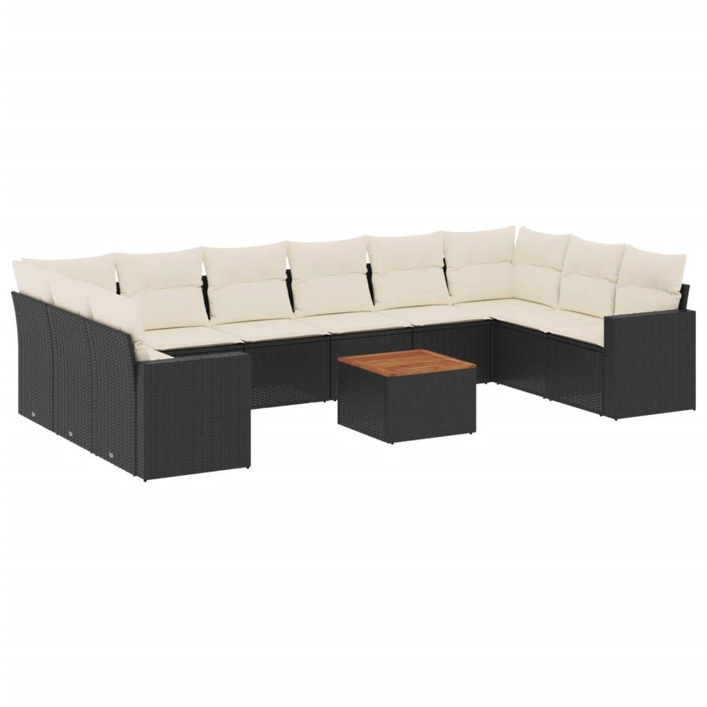 VidaXL Garten sofagarnitur poly-rattan