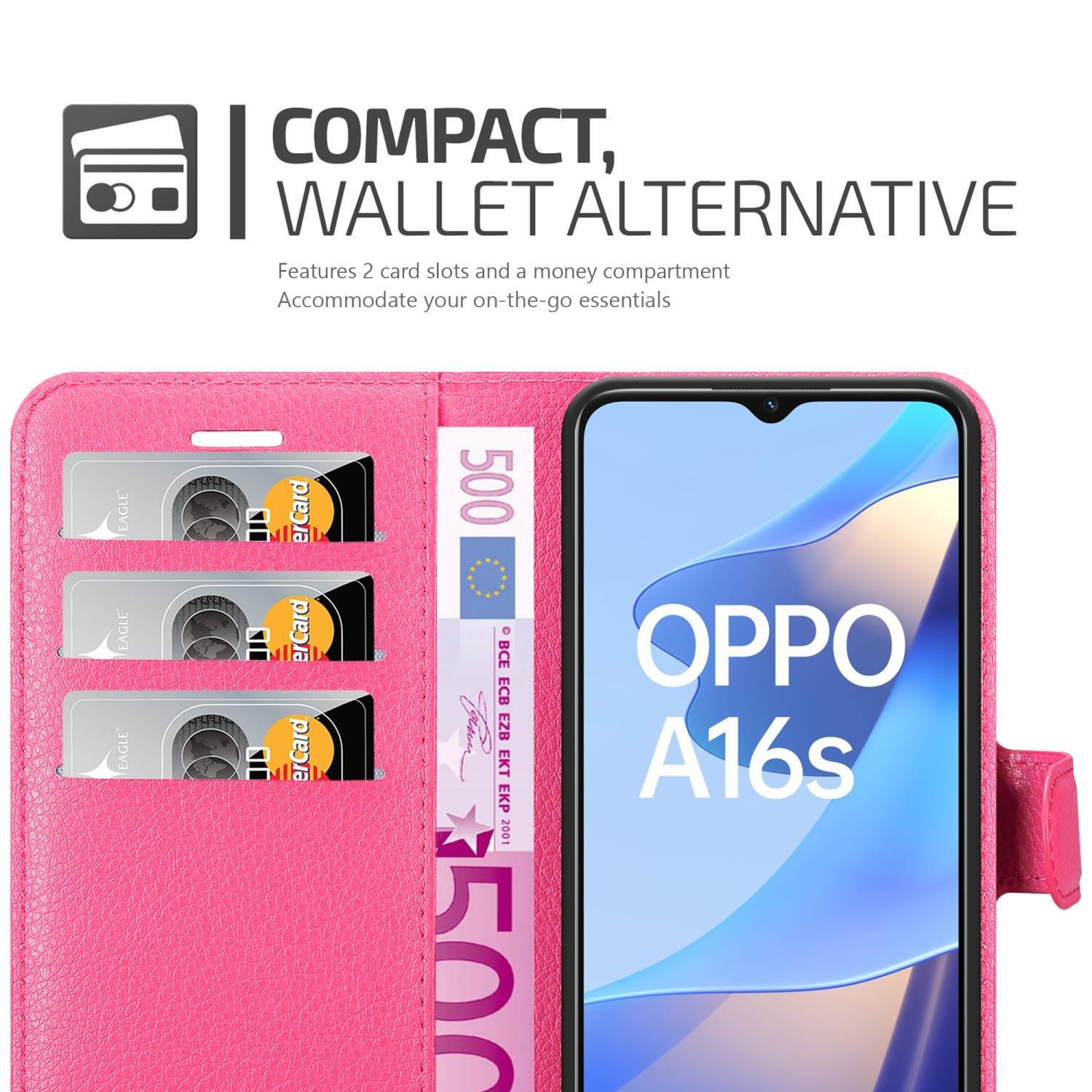 Cadorabo Hülle für Oppo A16s A54s Standfunktion, Kartenfach