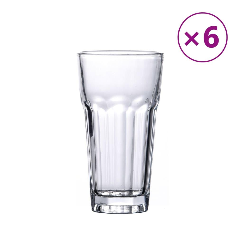 VidaXL Bierglas glas