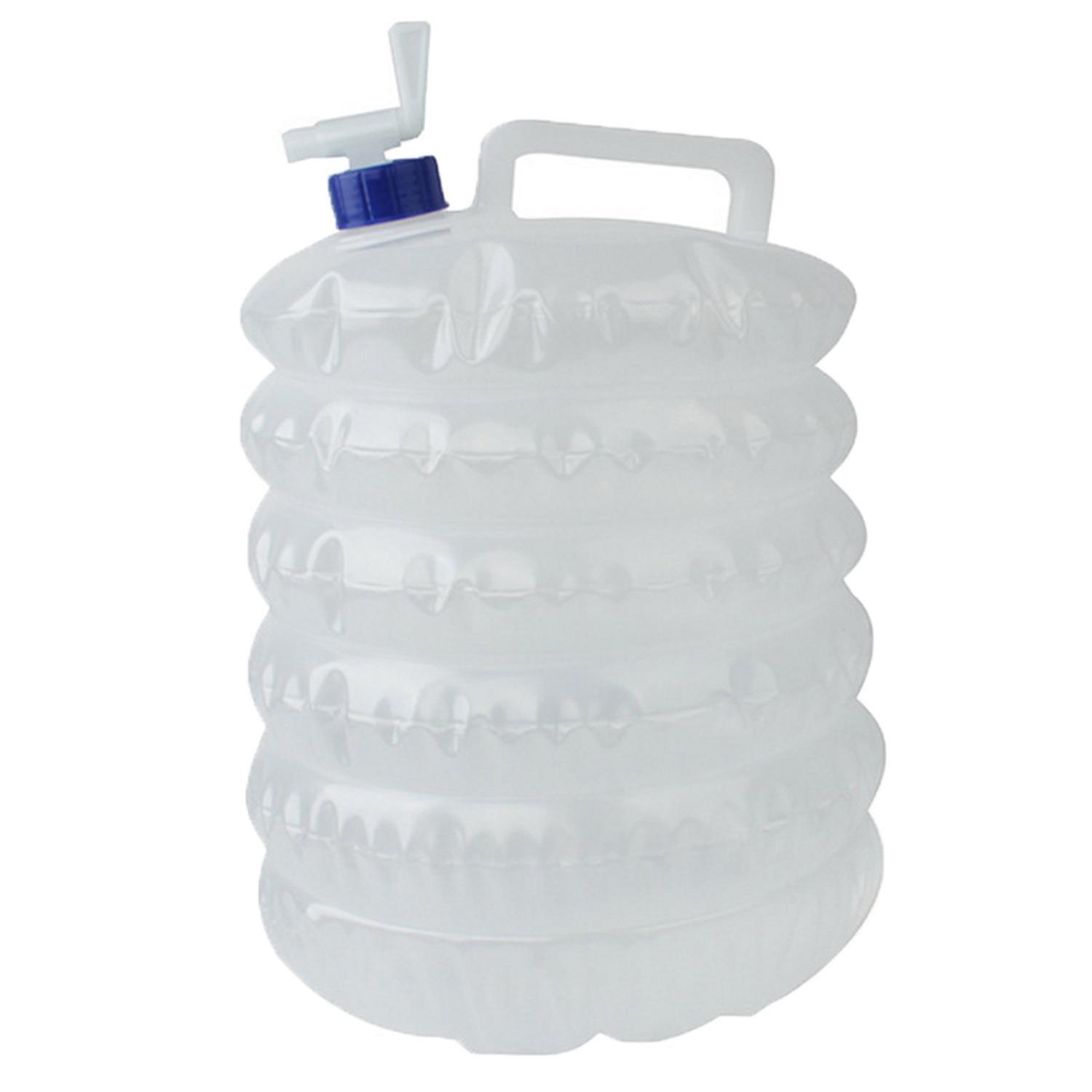 eStore Wasserbehälter mit Zapfhahn, zusammenklappbar - 10 L