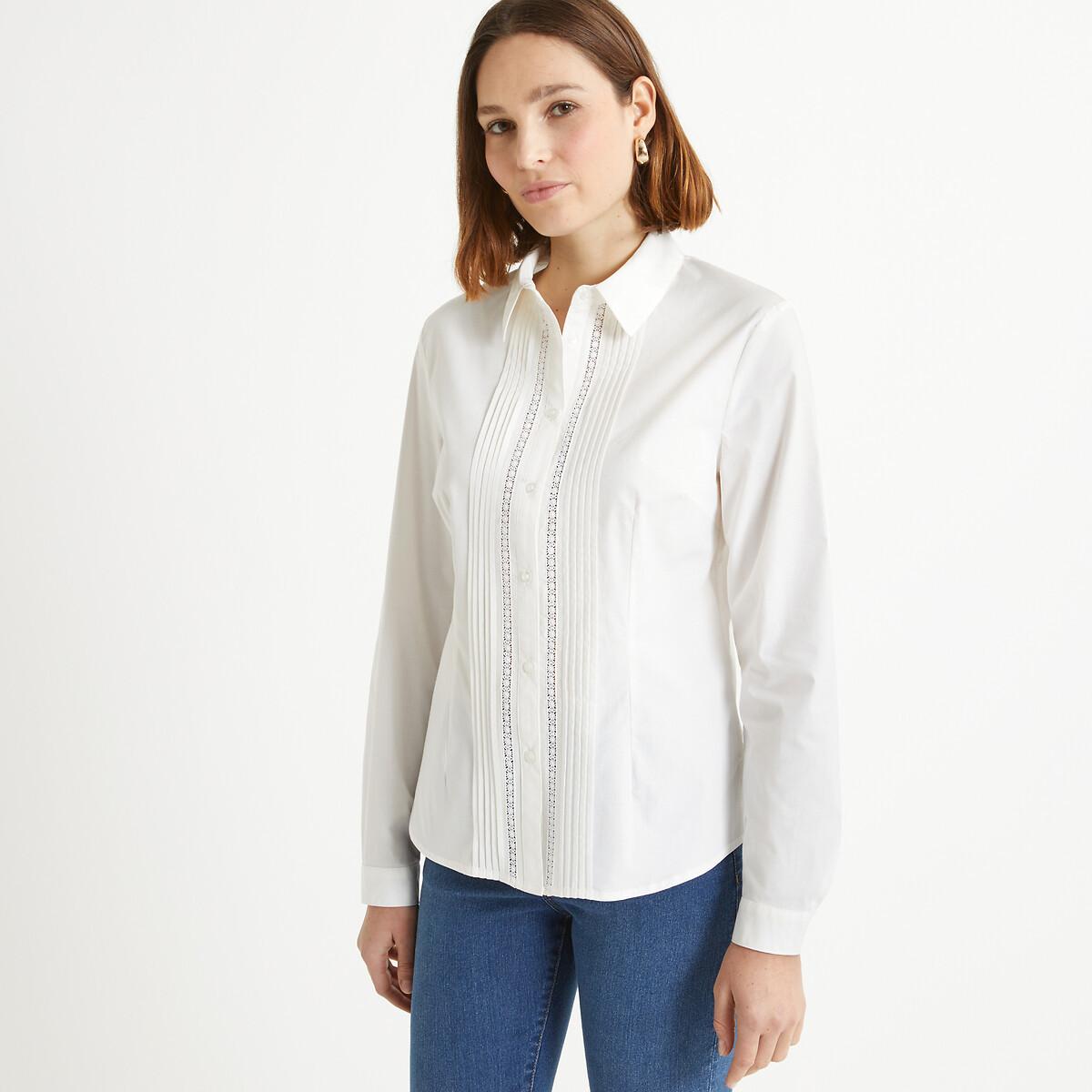 La Redoute Collections Langarm Taillierte Hemdbluse