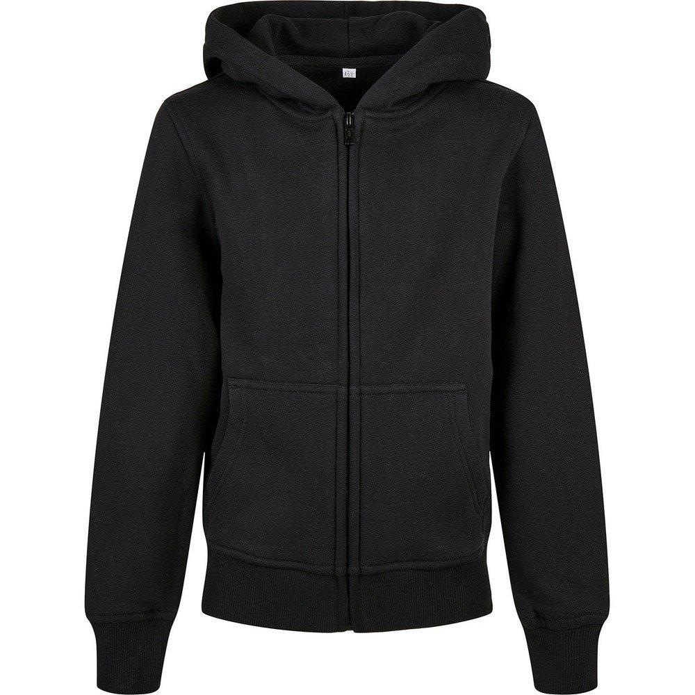 Build Your Own Basic Hoodie mit durchgehendem Reißverschluss