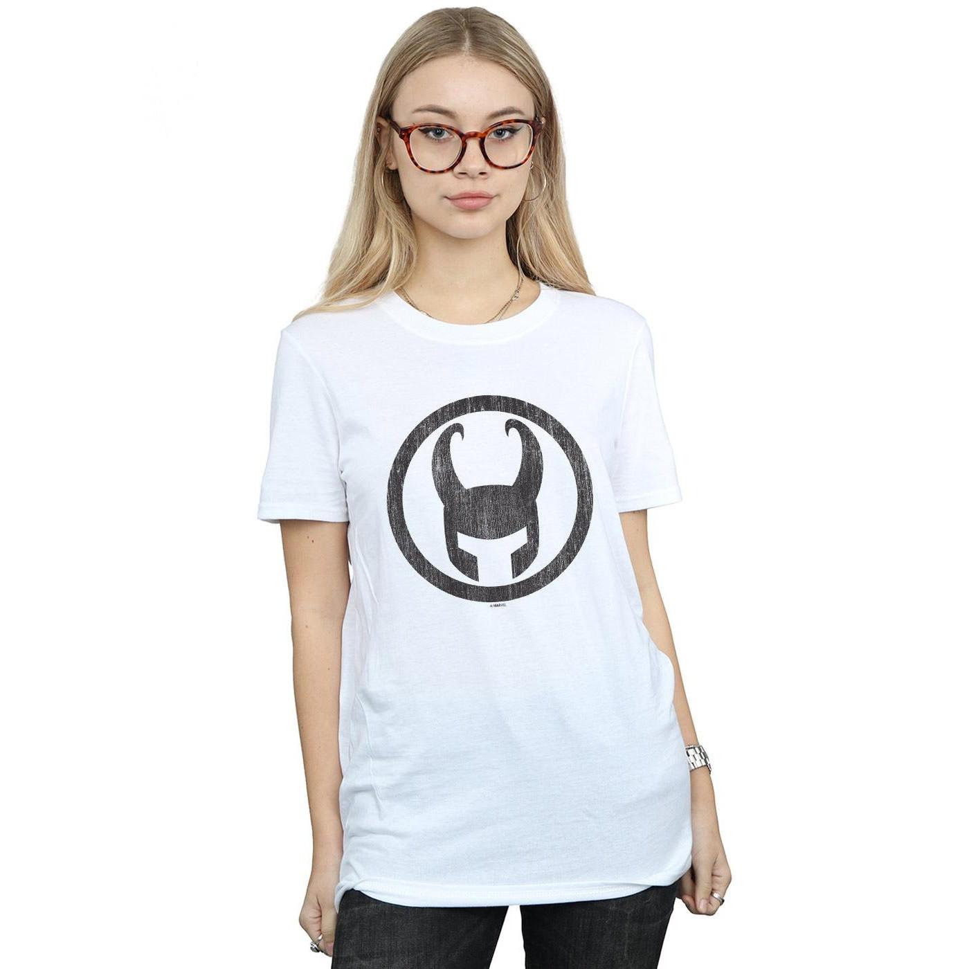 MARVEL Loki Helmet Logo T-Shirt