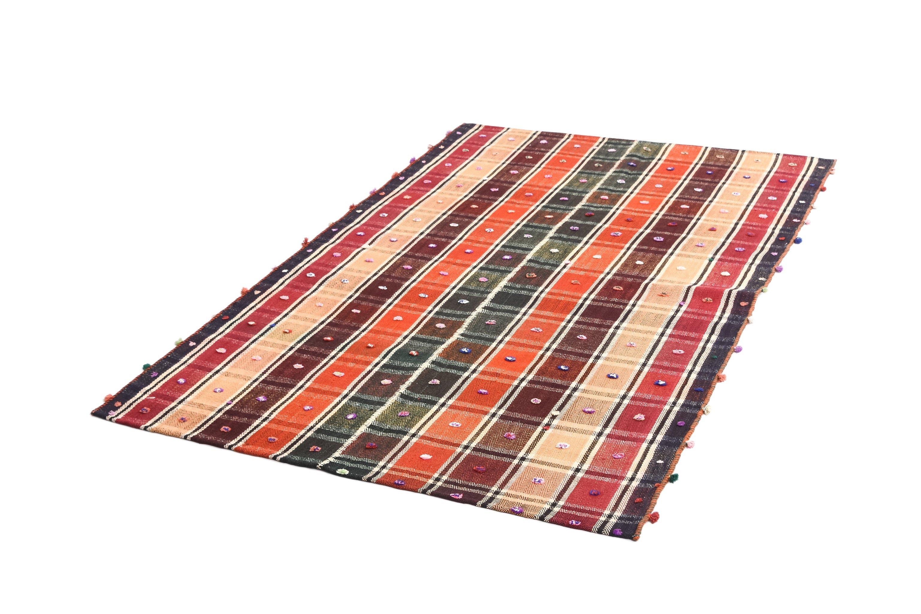 VIDAL Handgemachter Teppich Jajim old