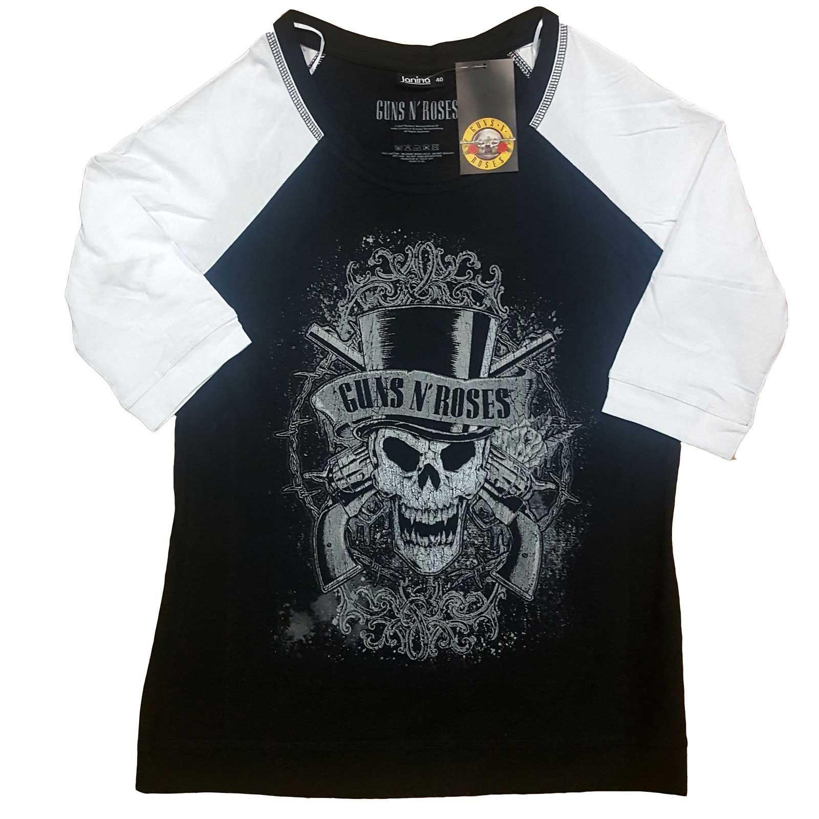Guns N Roses Guns N' Roses Faded Skull T-Shirt