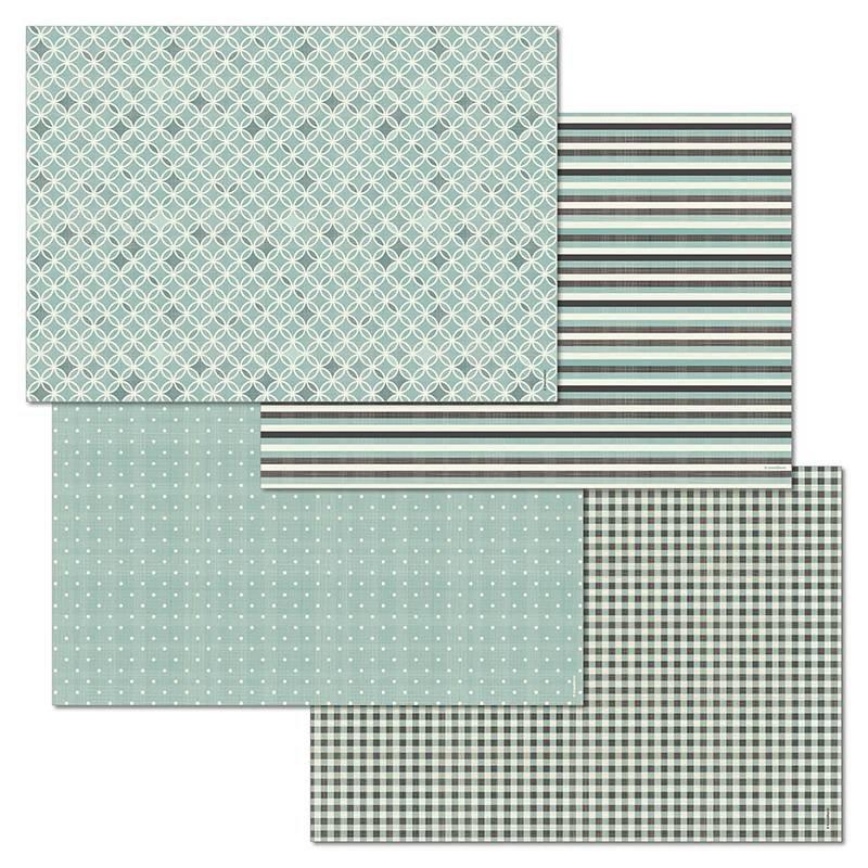 trendform Papiertischset PARAMOUNT 4 Sujets à 12 Blatt