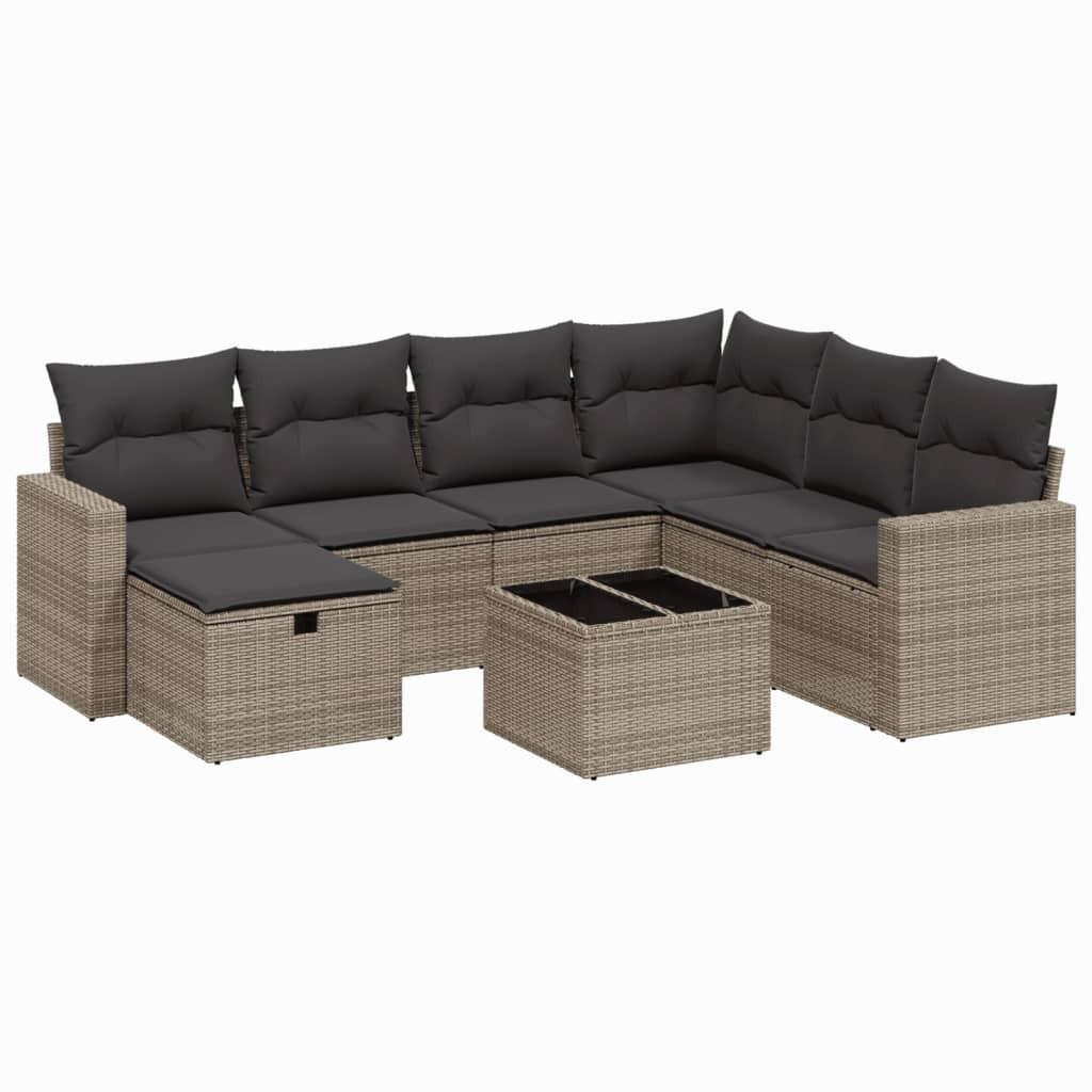 VidaXL Garten sofagarnitur poly-rattan