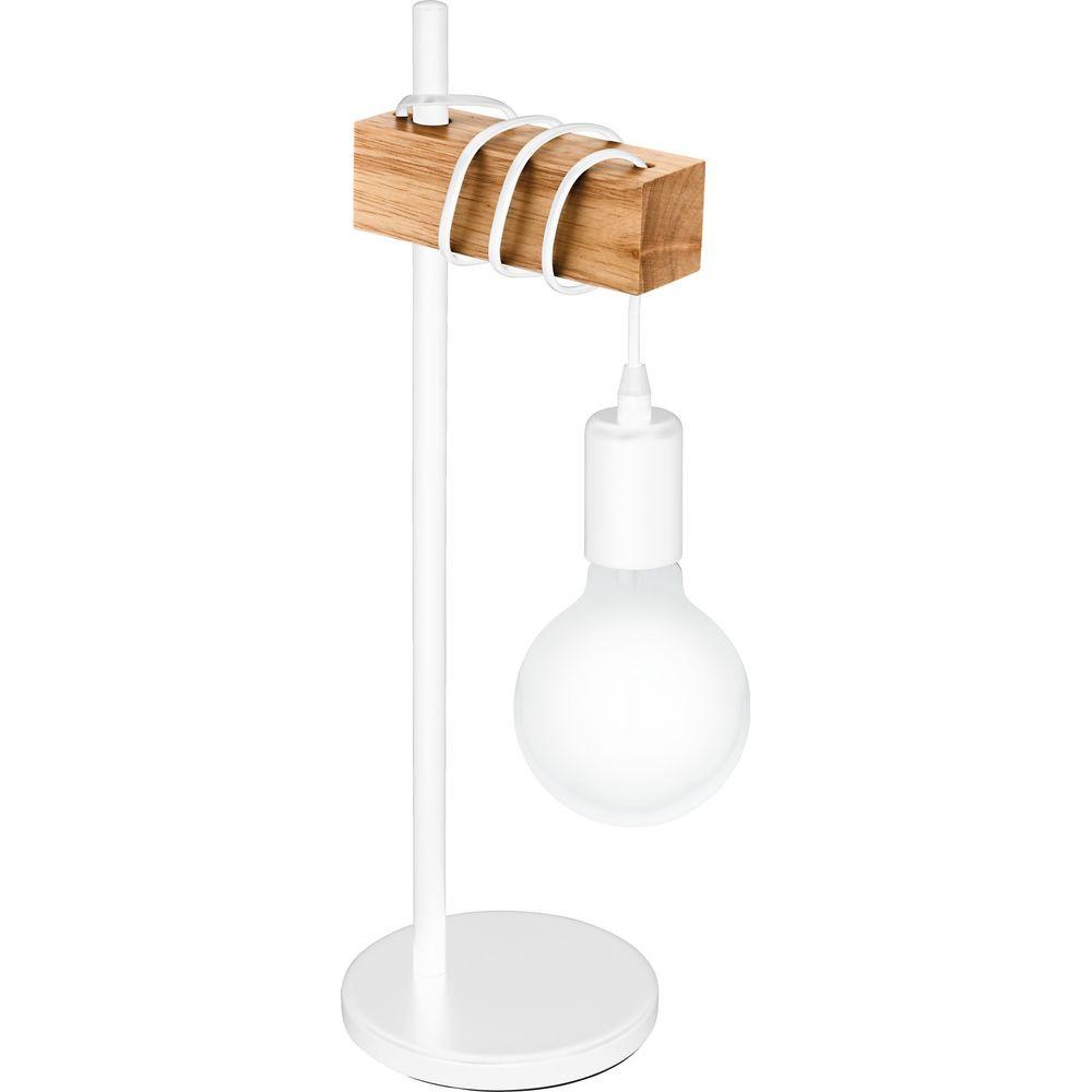 EGLO Leuchten Tischleuchte TOWNSHEND 1x E27 Weiss