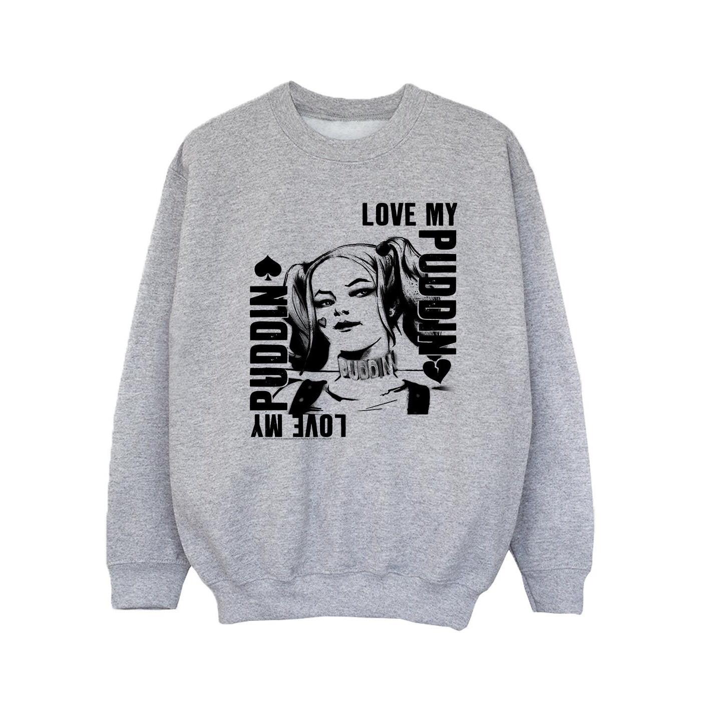 DC COMICS Suicide Squad Love Puddin Sweatshirt