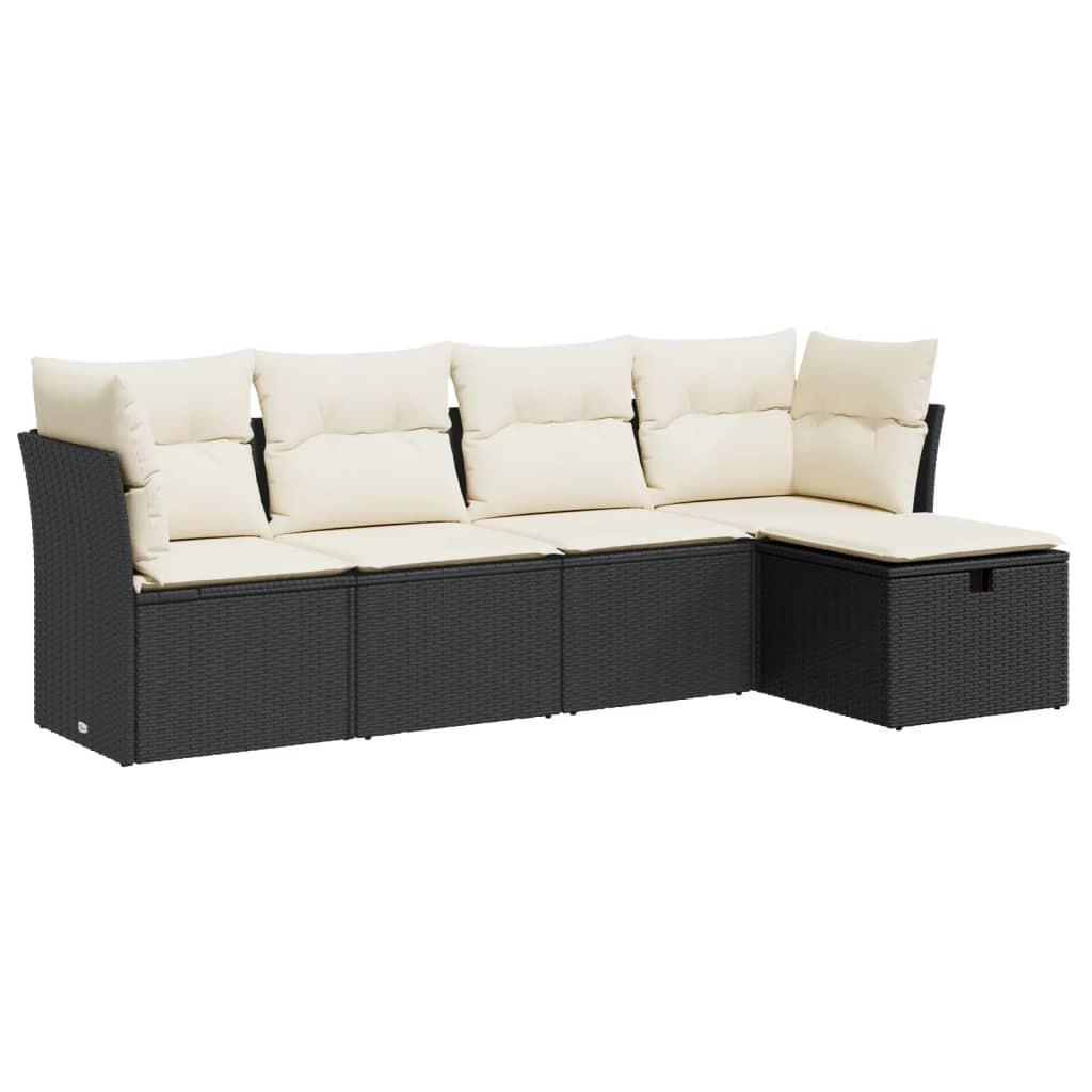 VidaXL Gartensofa set poly-rattan