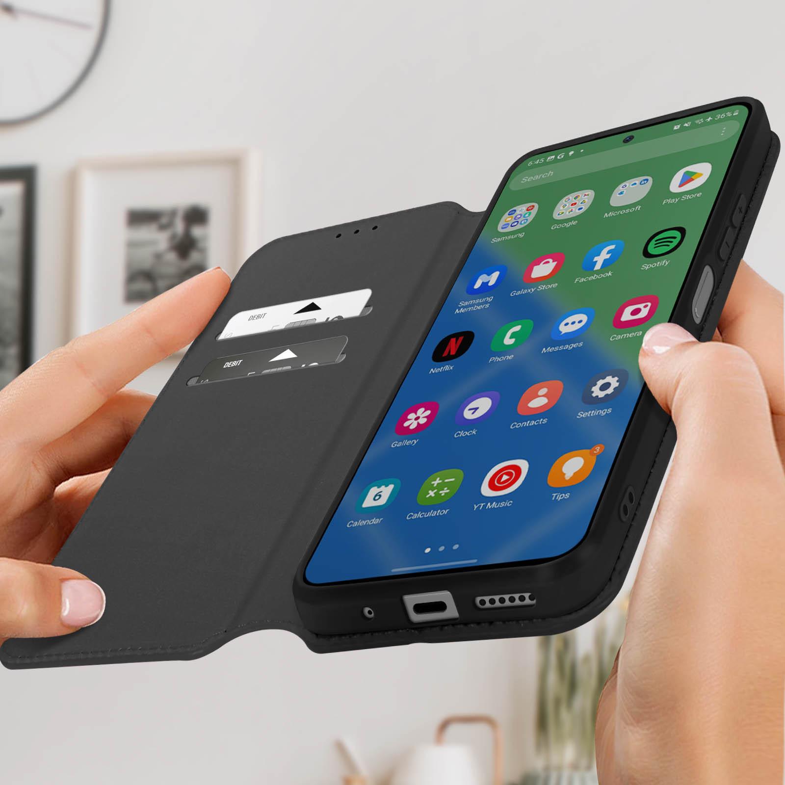 Avizar Classic Cover Xiaomi Redmi 12 Schwarz