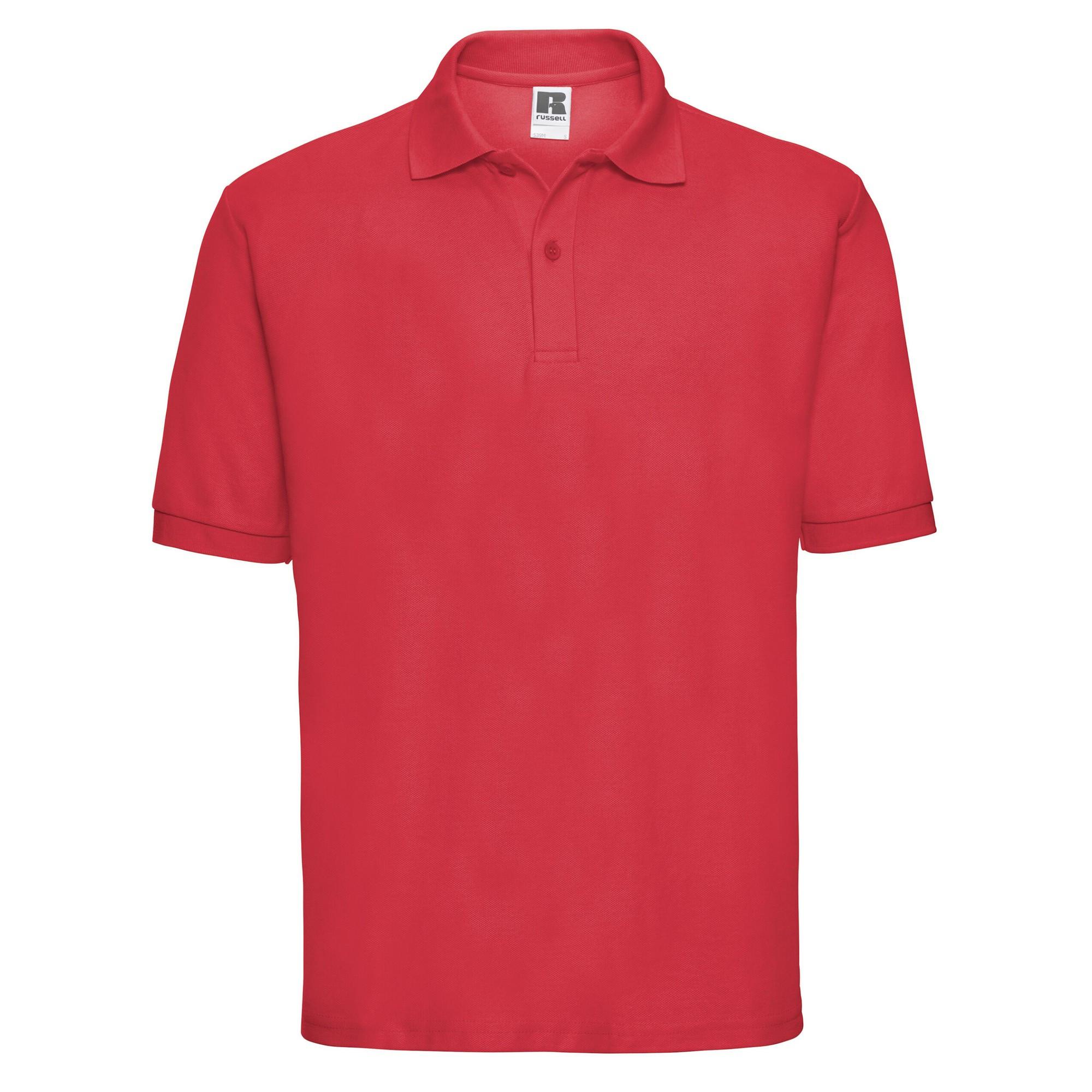 Russell Kurzarm Poloshirt