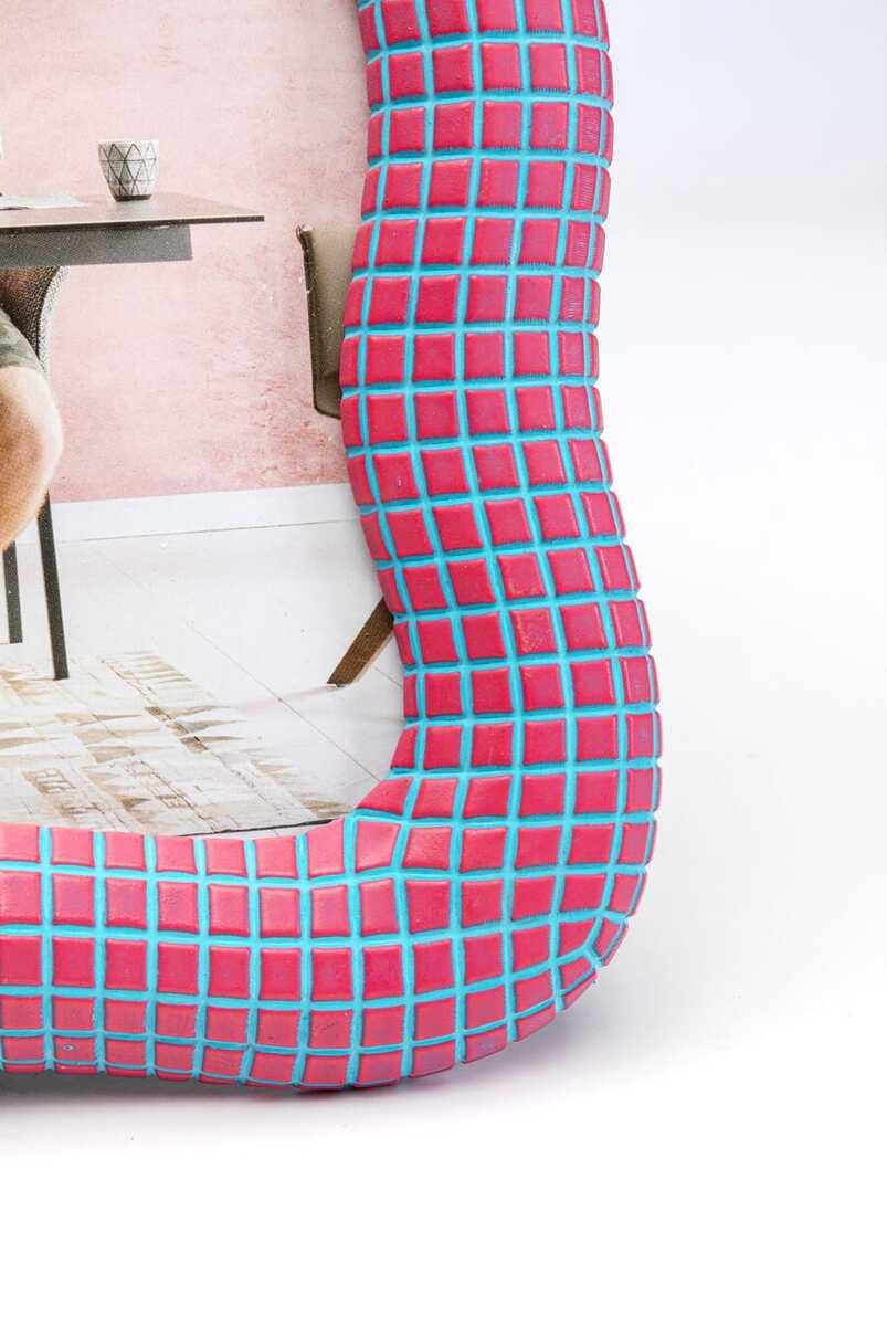 KARE Design Bilderrahmen Wavy pink 18x23