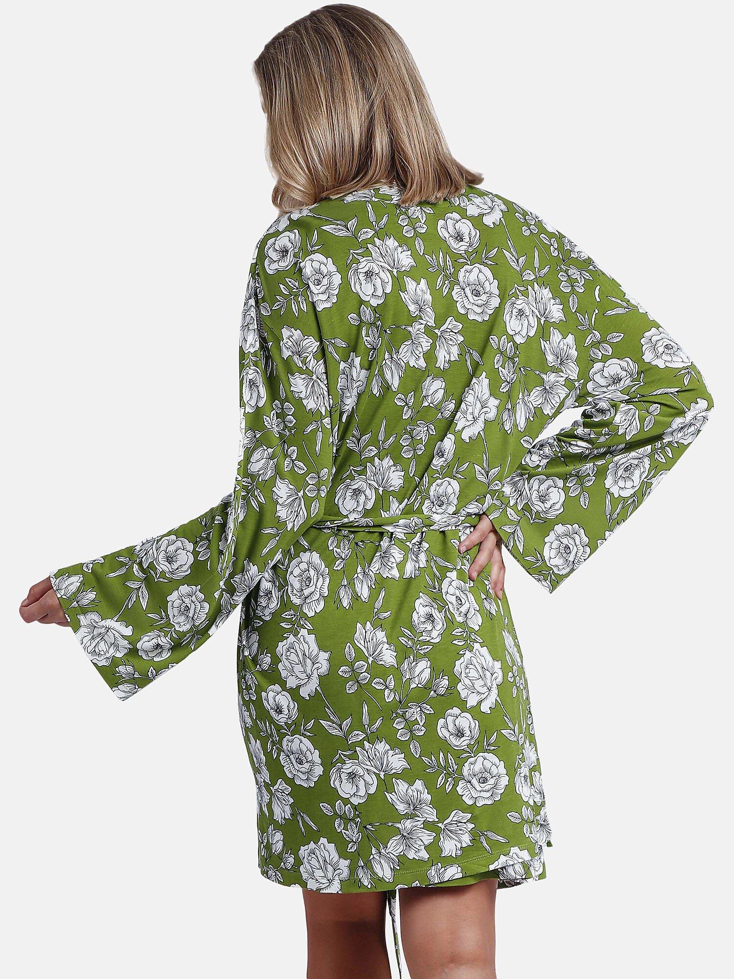 Admas Negligé Navy Flowers