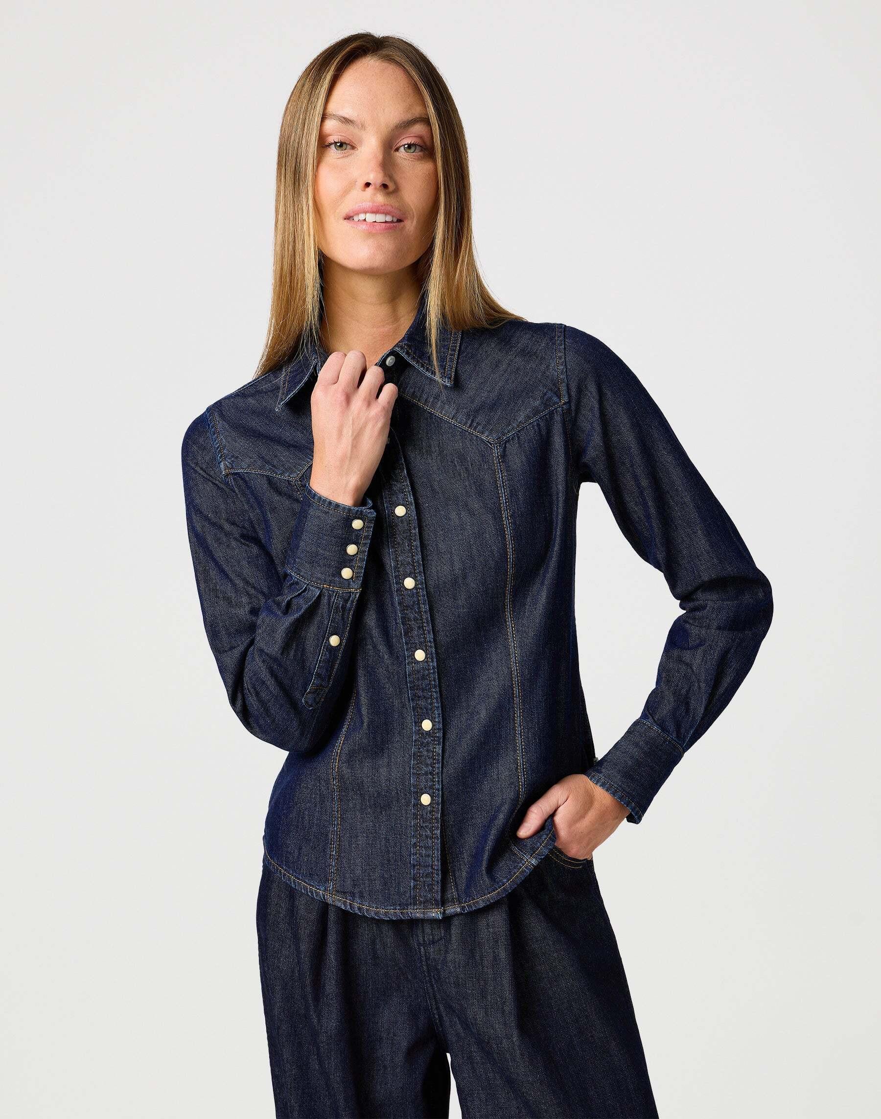 Wrangler Exag Yoke Jeanshemd