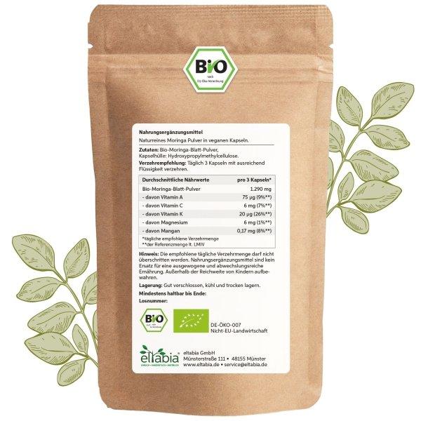 Eltabia Bio Moringa Kapseln