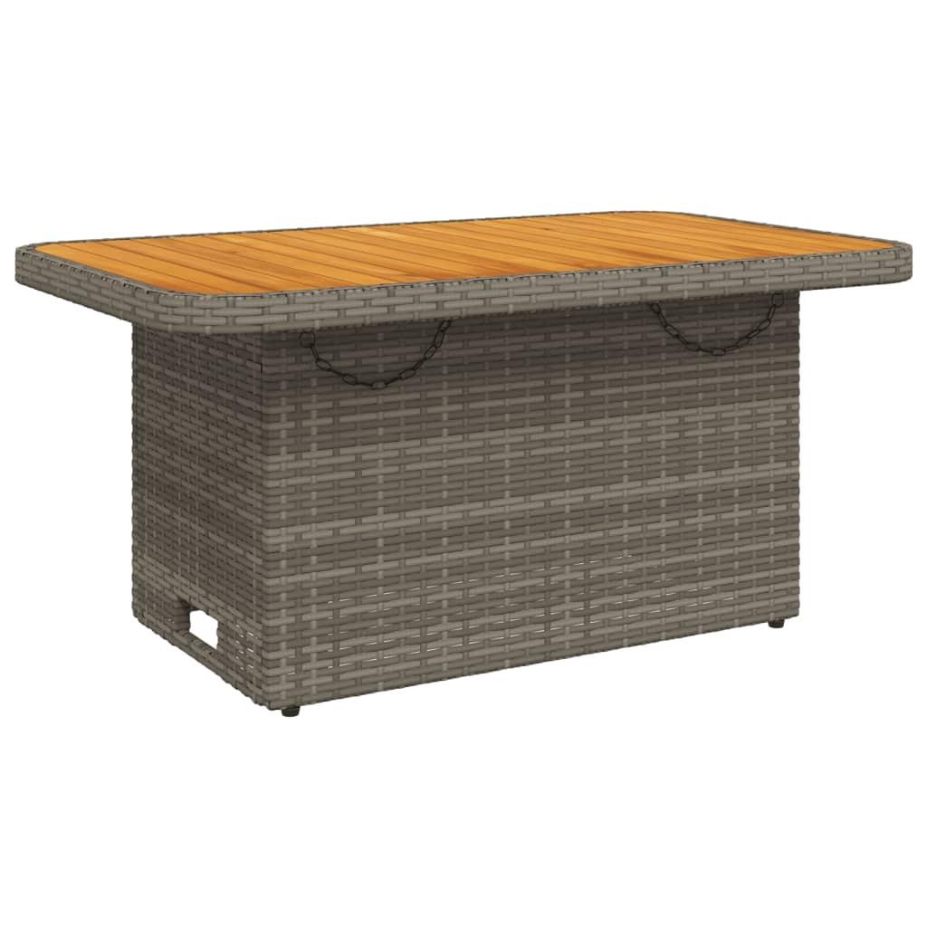 VidaXL Garten essgruppe poly-rattan