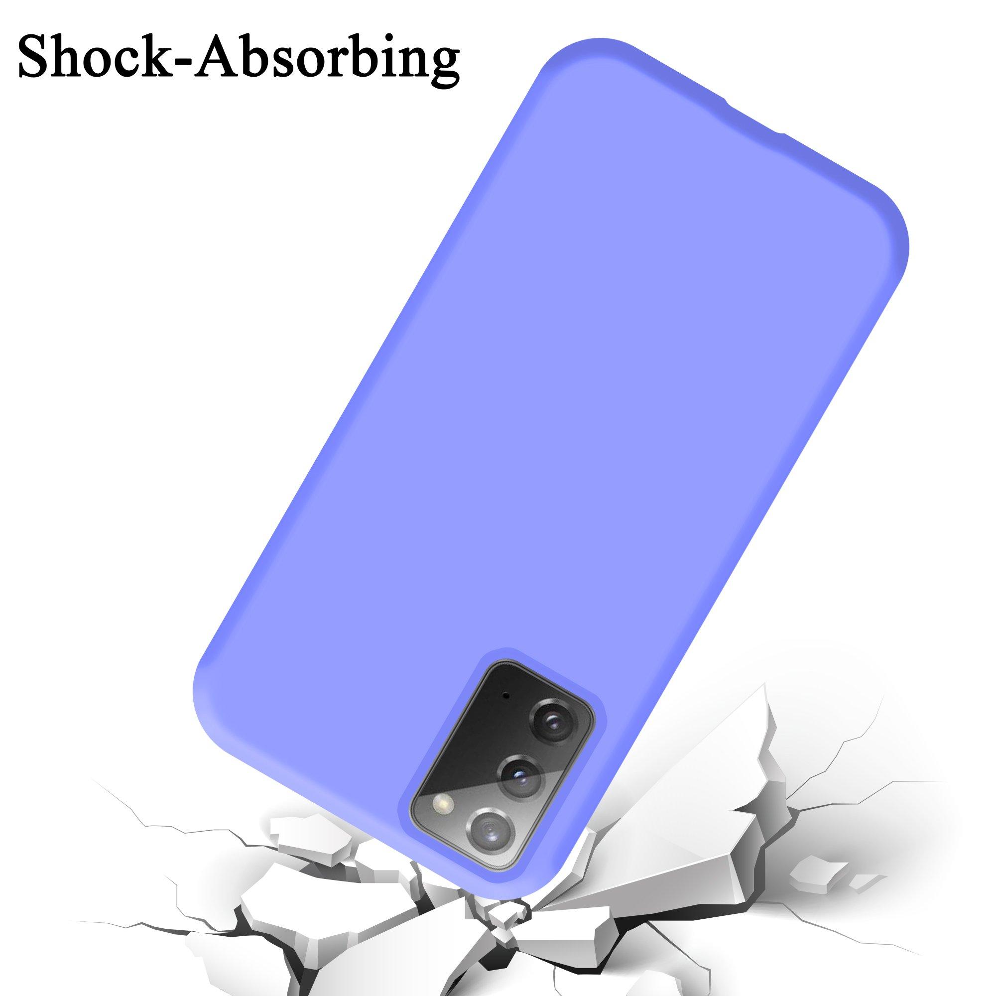 Cadorabo Hülle für Samsung Galaxy NOTE 20 TPU Silikon Liquid