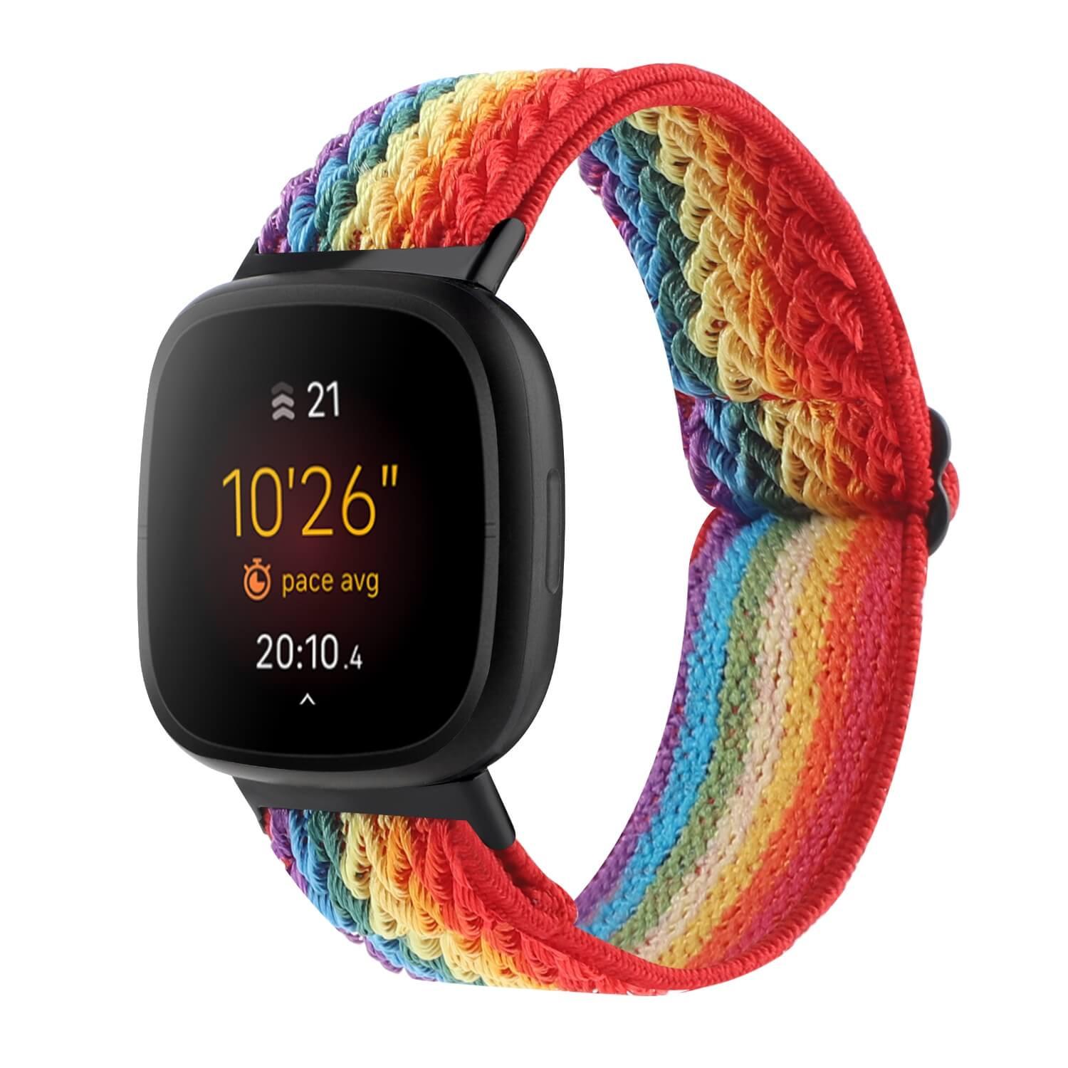 Cover-Discount Fitbit Versa 4 / Sense 2 - Nylon Ersatzarmband