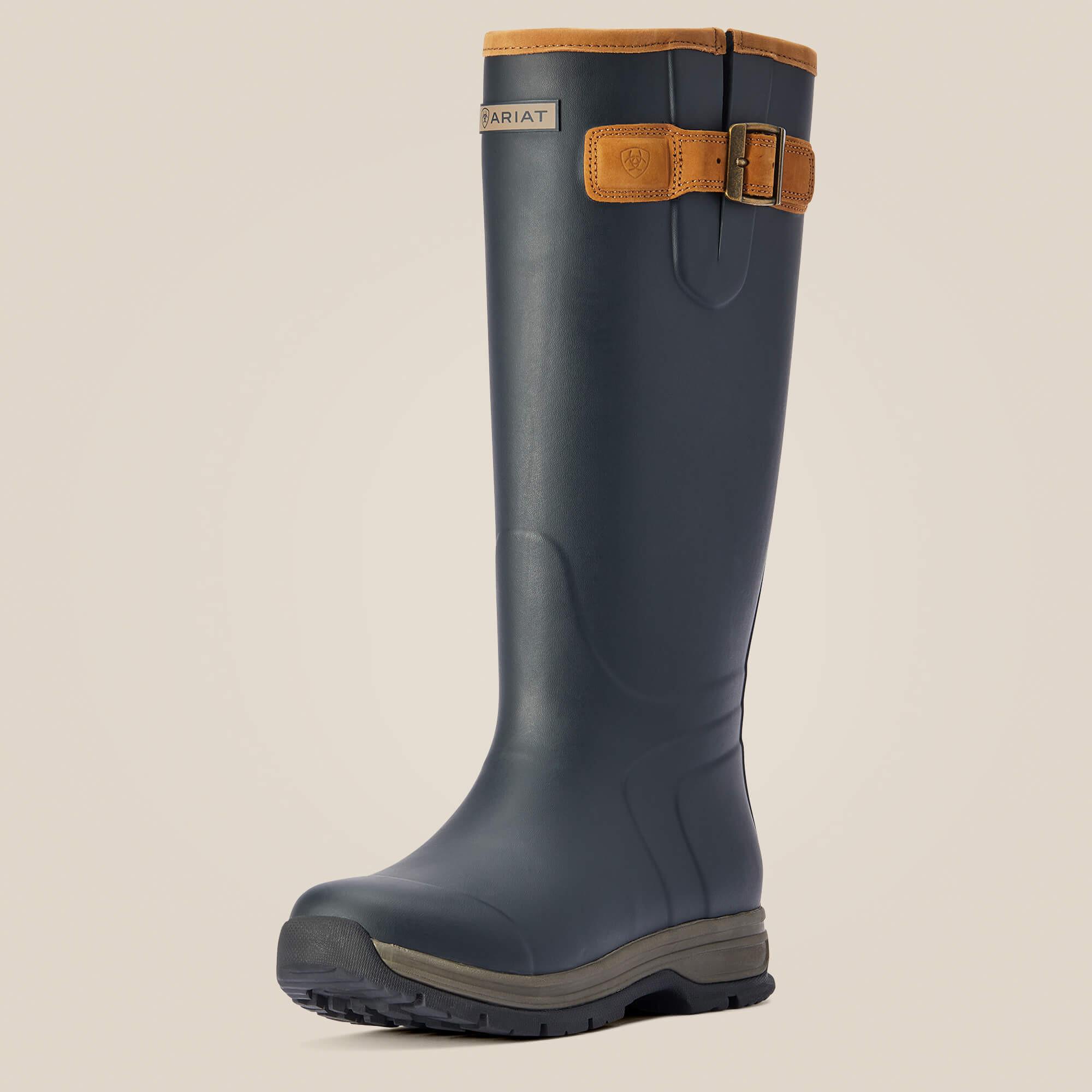 Ariat isolierende gummiregenstiefel burford