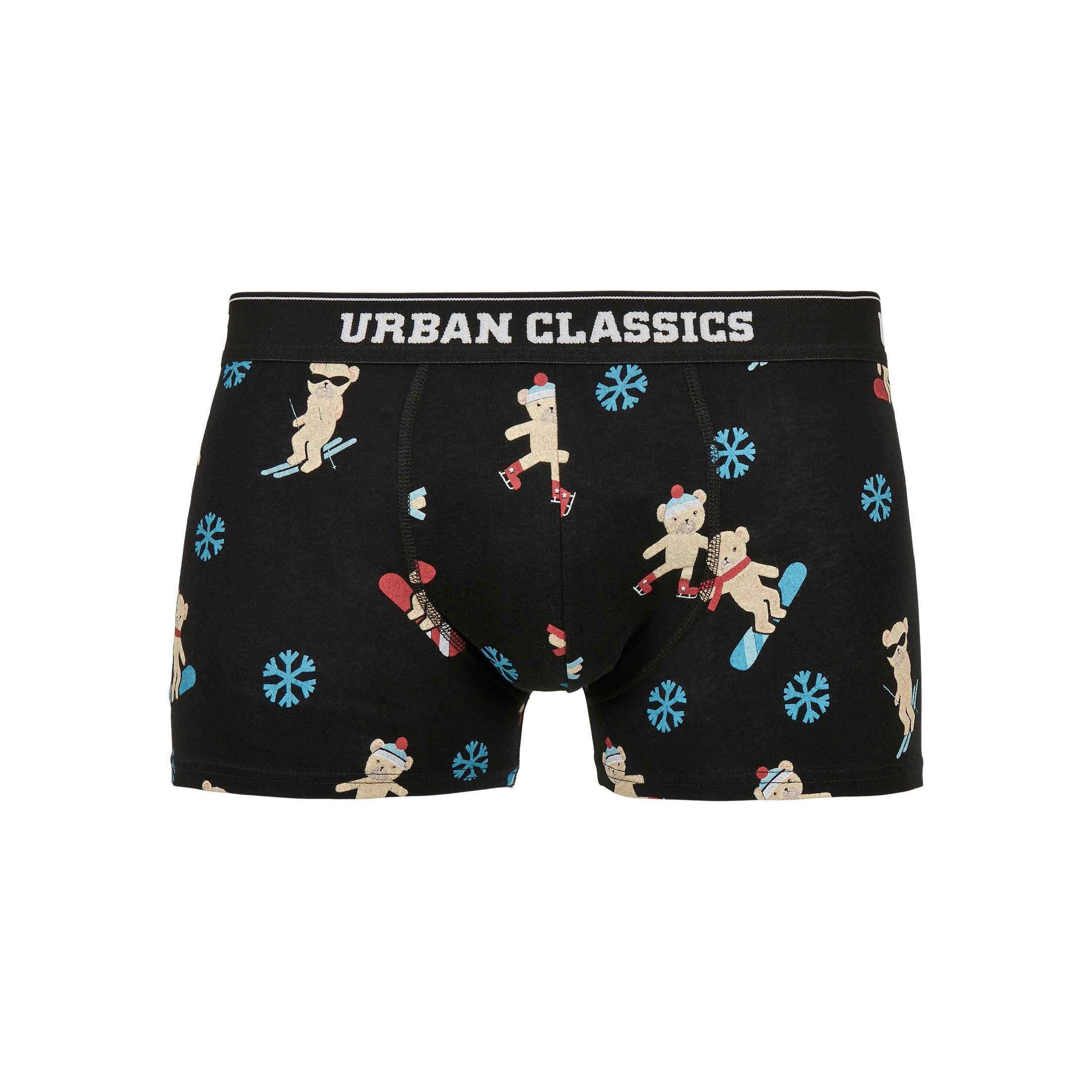 URBAN CLASSICS boxershorts organic x-mas (x3)