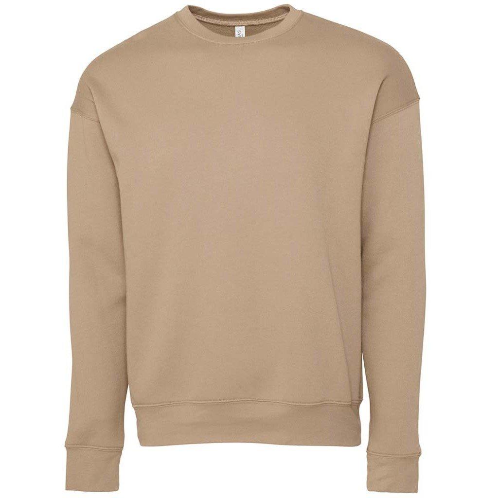 Bella + Canvas Erwachsene Drop Schulter Sweatshirt