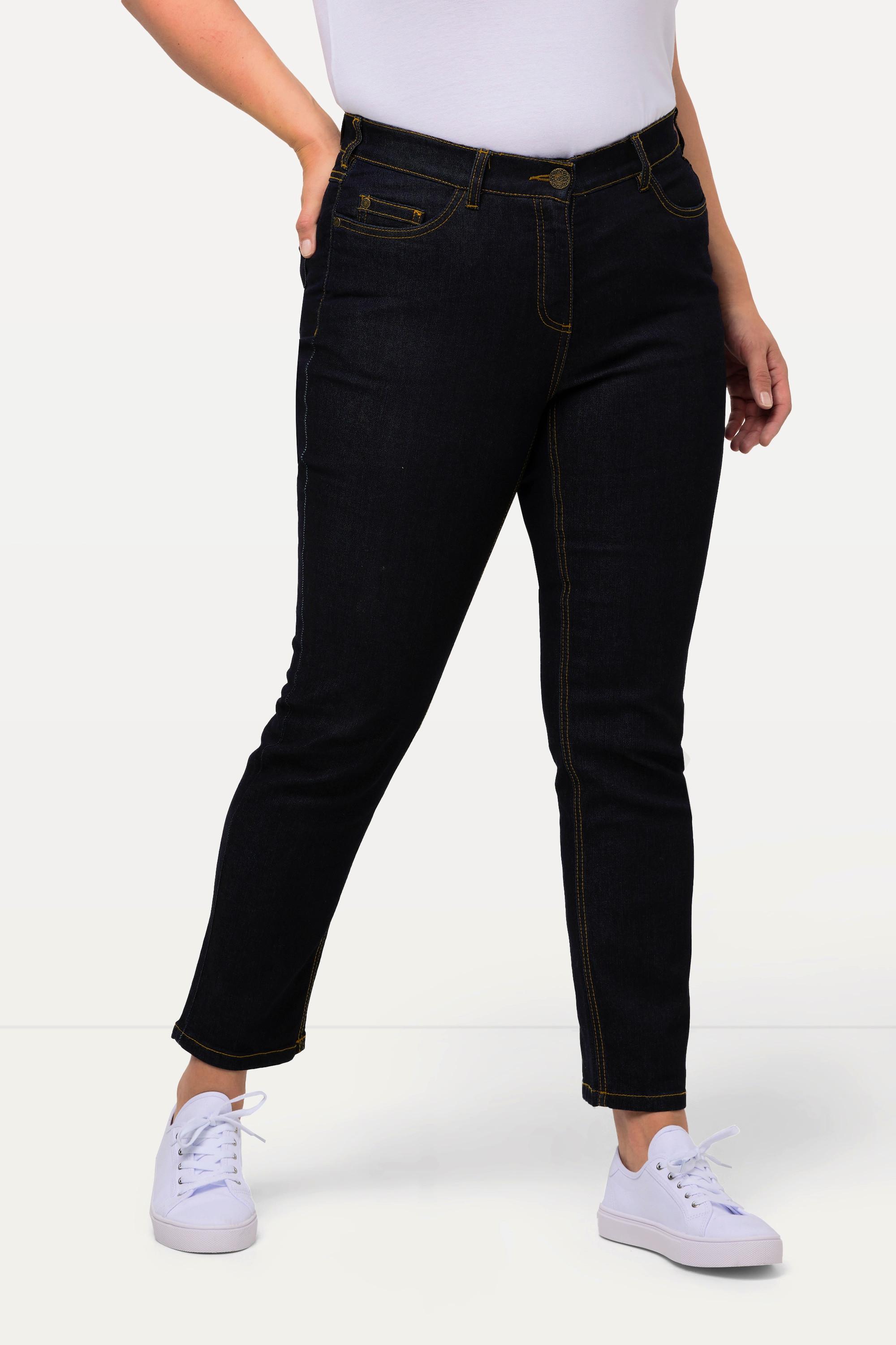 Ulla Popken Sammy Slim Fit 5-Pocket Jeans mit Komfortbund